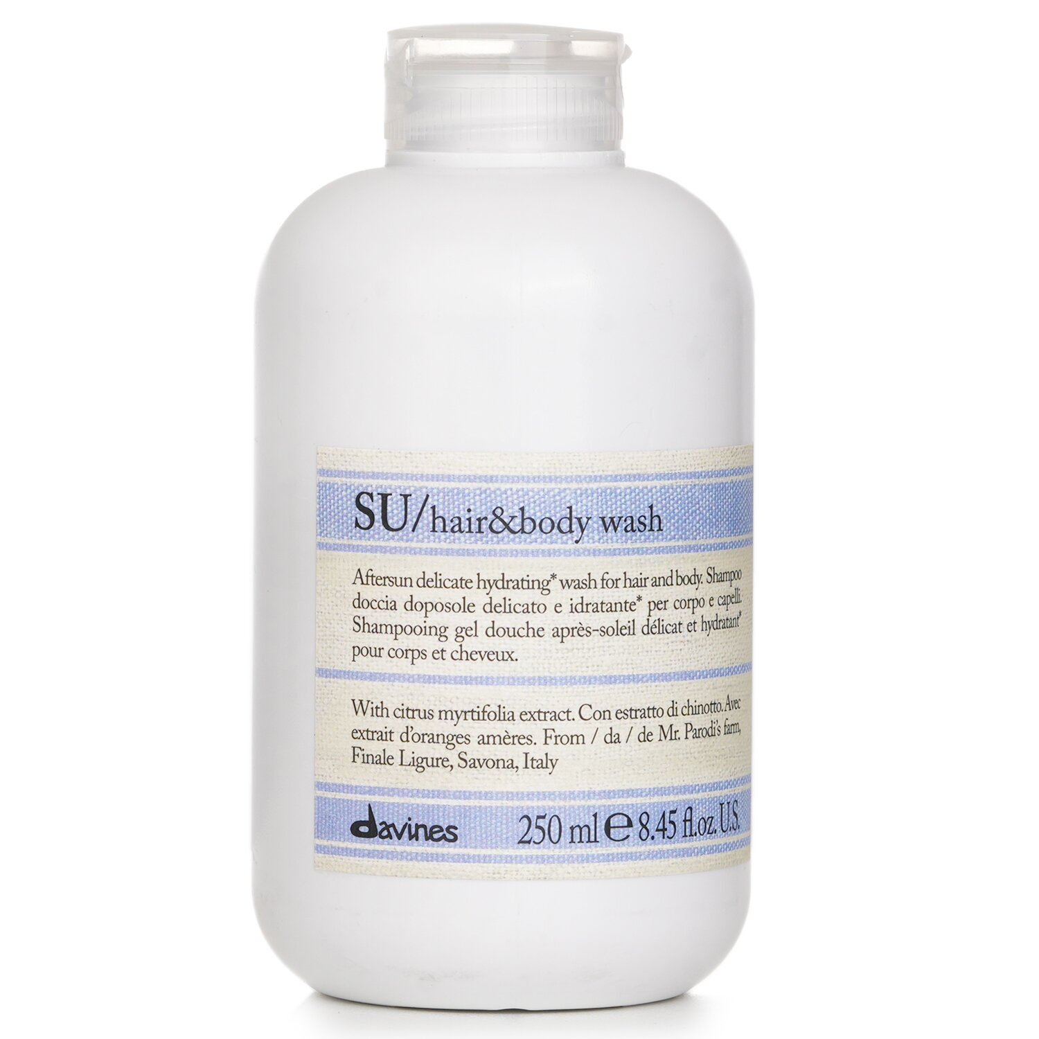 Davines SU Hair & Body Wash 250ml/8.45oz