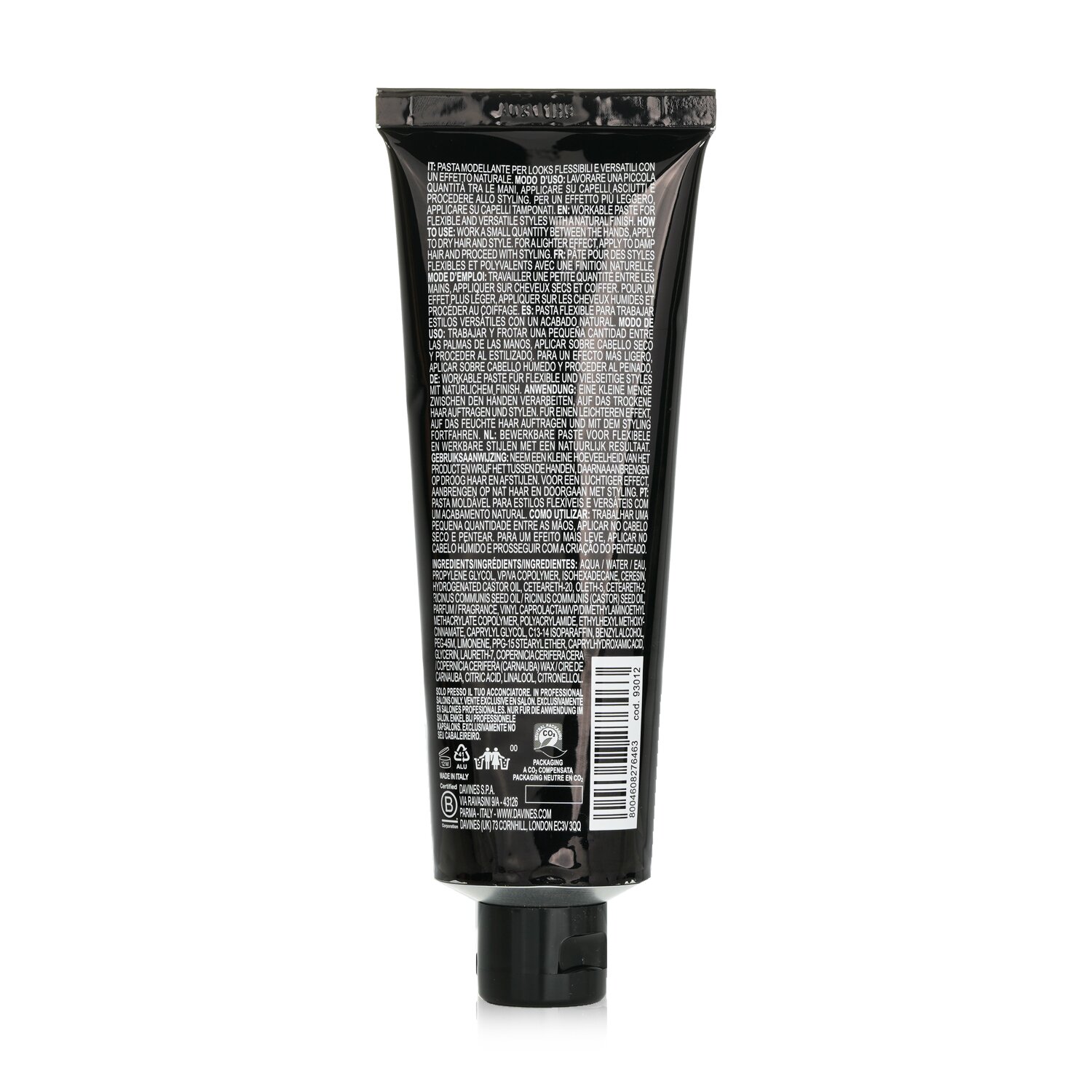 Davines Pasta & Love Medium-Hold Styling Paste 125ml/4.23oz