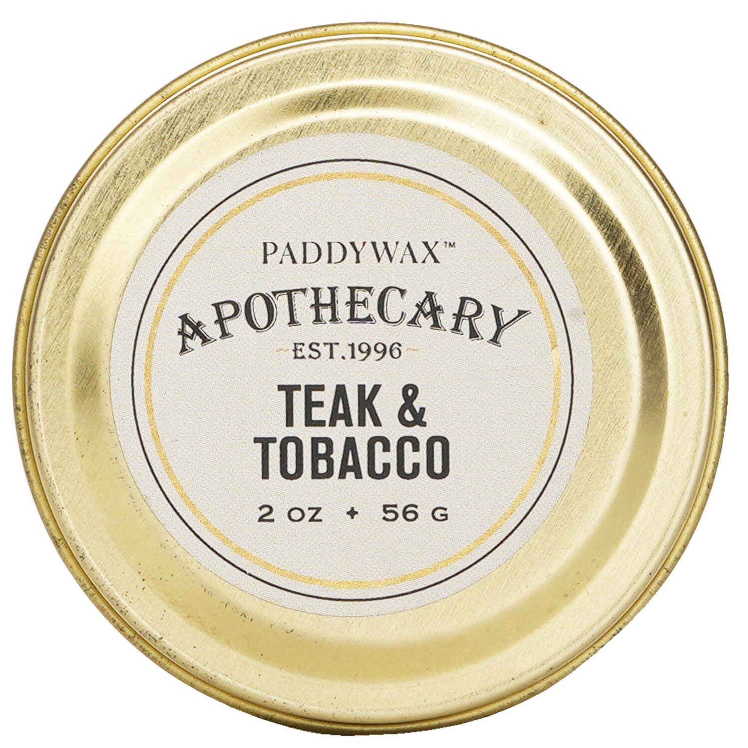 Paddywax Apothecary Candle - Teak & Tobacco 56g/2oz