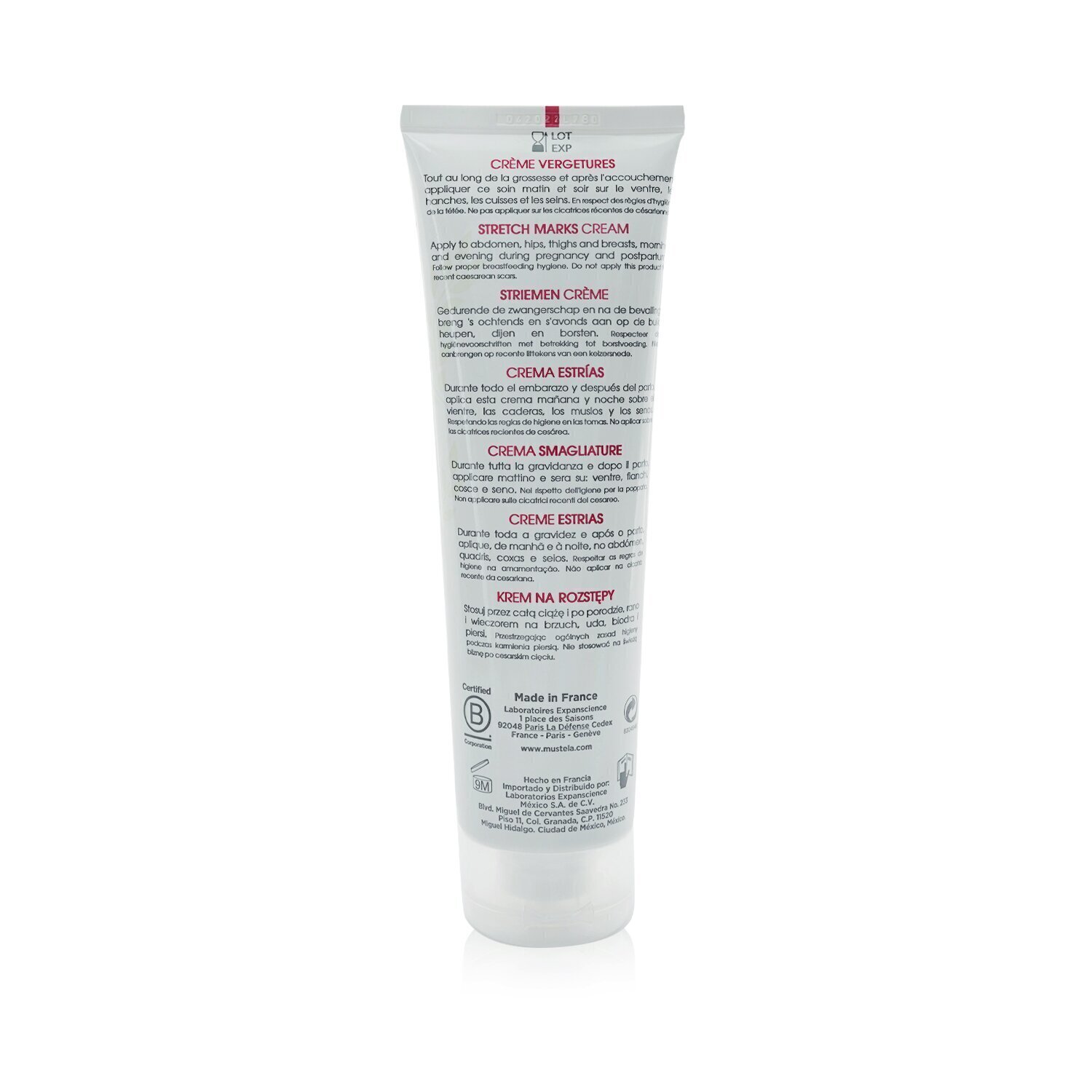 Mustela Maternite 3 In 1 Stretch Marks Cream (Fragranced) (Exp. Date: 07/2022) 150ml/5oz