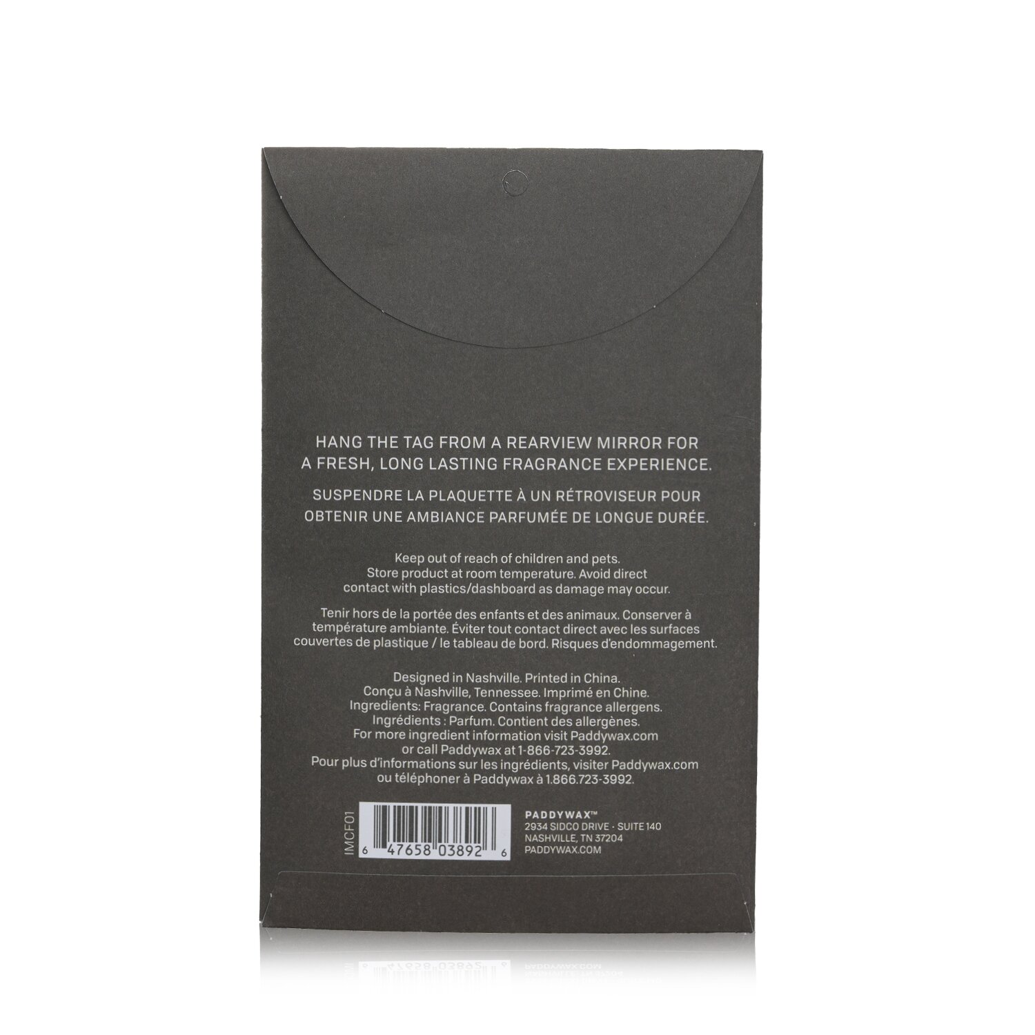 Paddywax Impressions Car Fragrance - Rock On 2packs