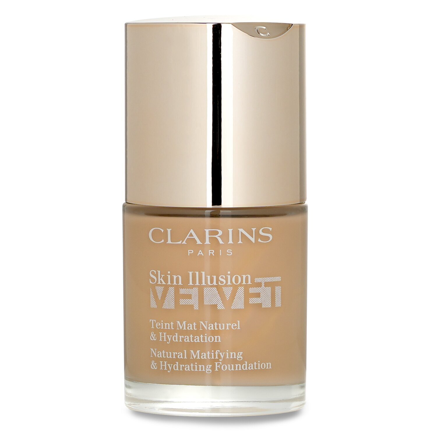 Clarins Skin Illusion Velvet Təbii Matlaşdırıcı və Nəmləndirici Tonal Krem 30ml/1oz