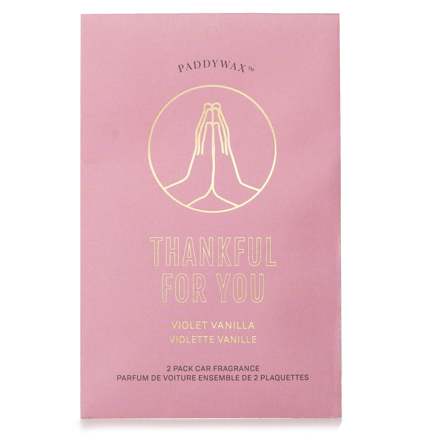 Paddywax Impressions Car Fragrance - Thankful For You 2packs
