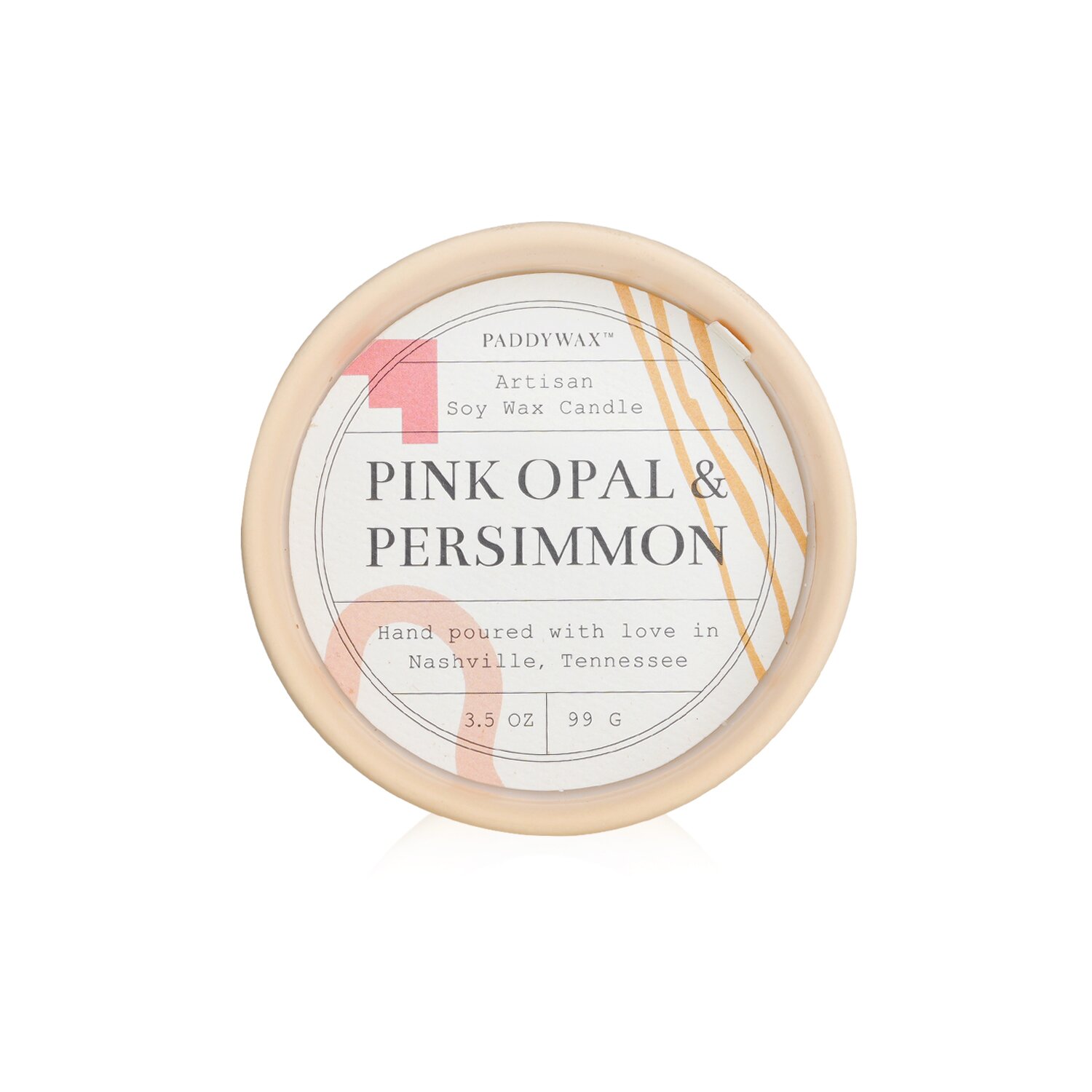 Paddywax Wabi Sabi Candle - Pink Opal & Persimmon 99g/3.5oz