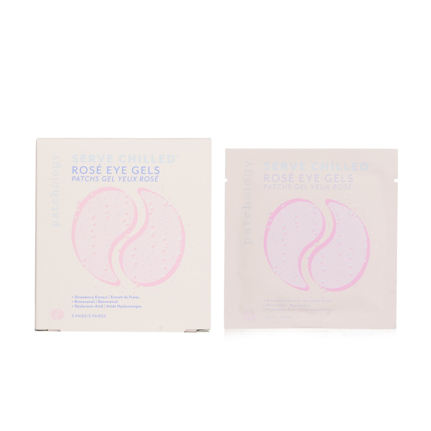 Patchology Serve Chilled Rose Eye Gels 5pairs