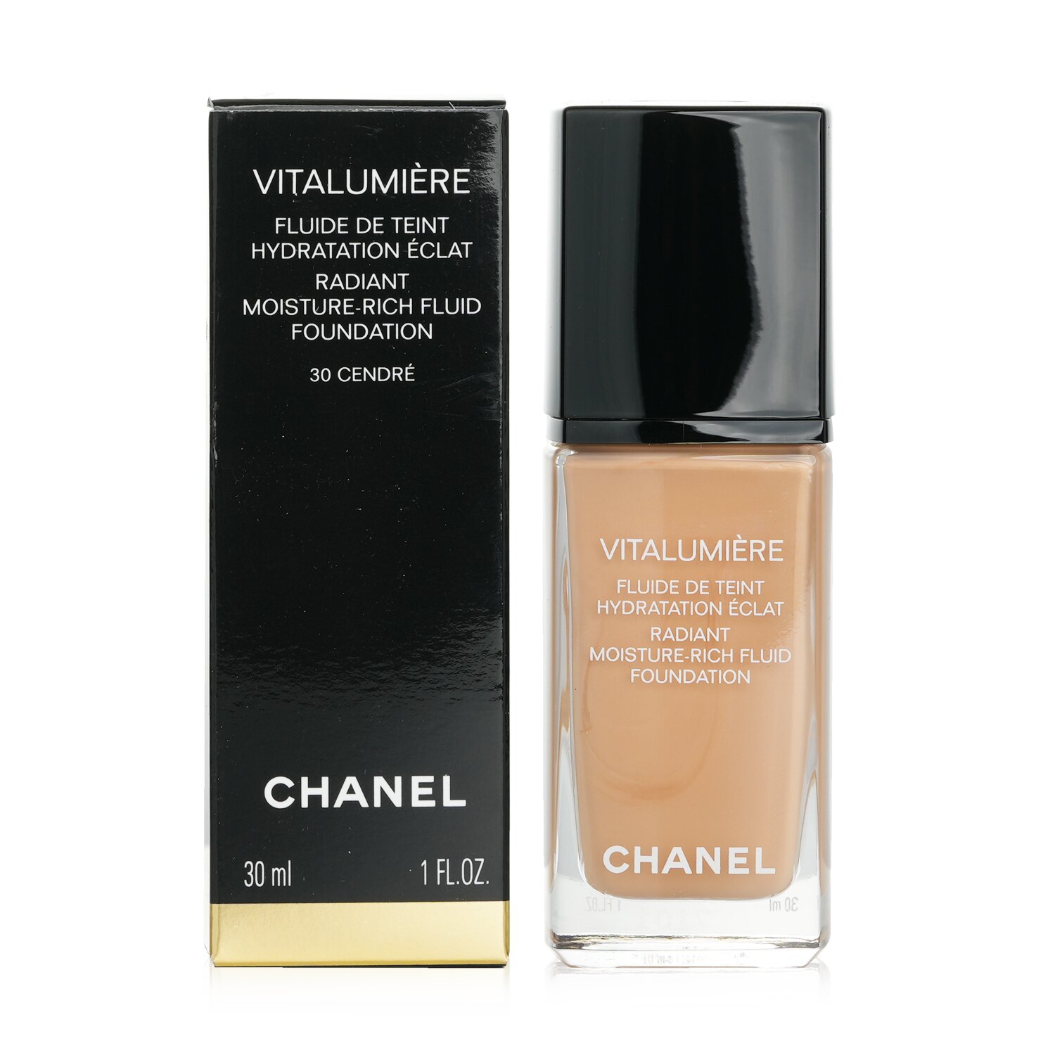 Chanel Vitalumiere Radiant Moisture Rich Fluid Foundation 30ml/1oz
