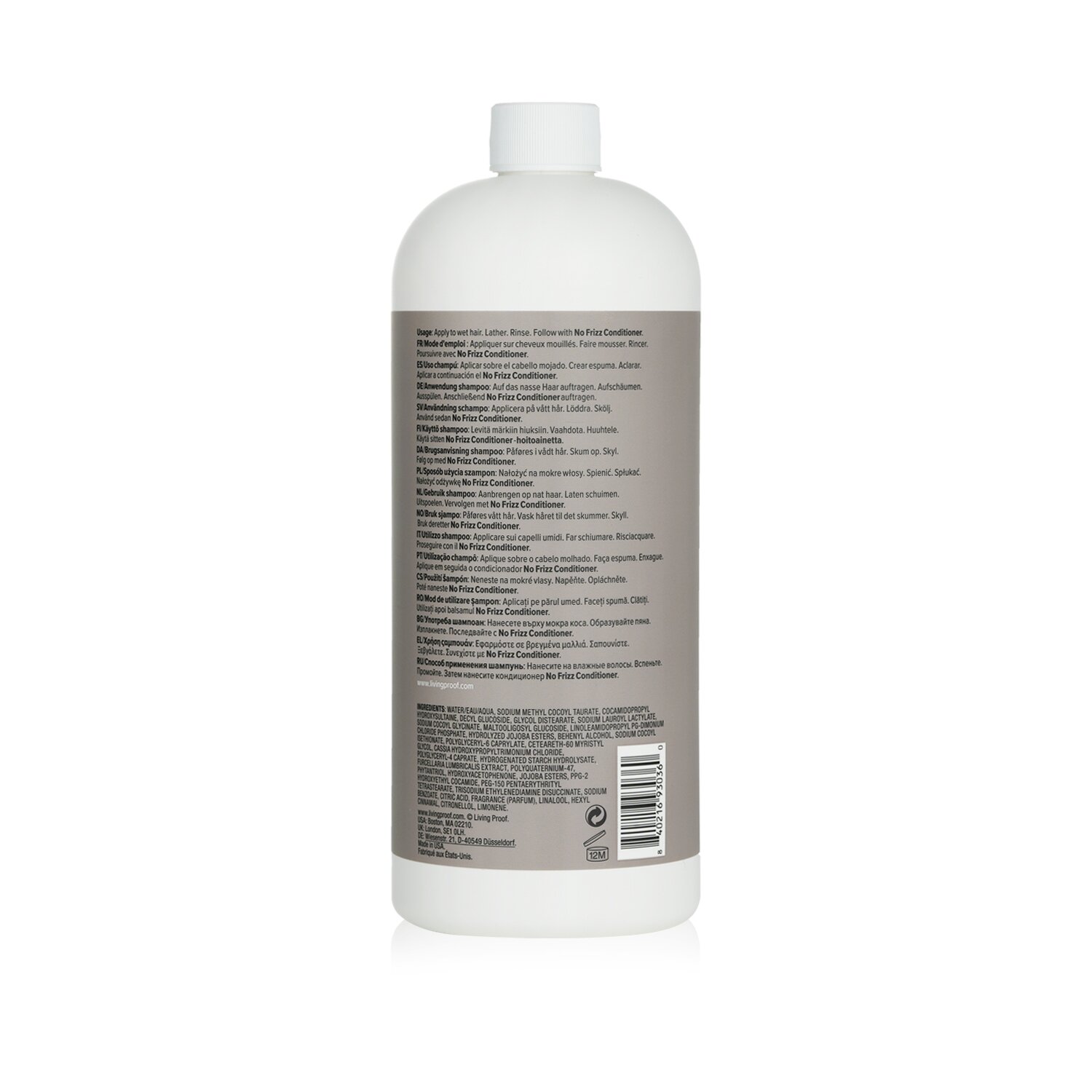 Living Proof No Frizz Shampoo (Salon Size) 1000ml/32oz