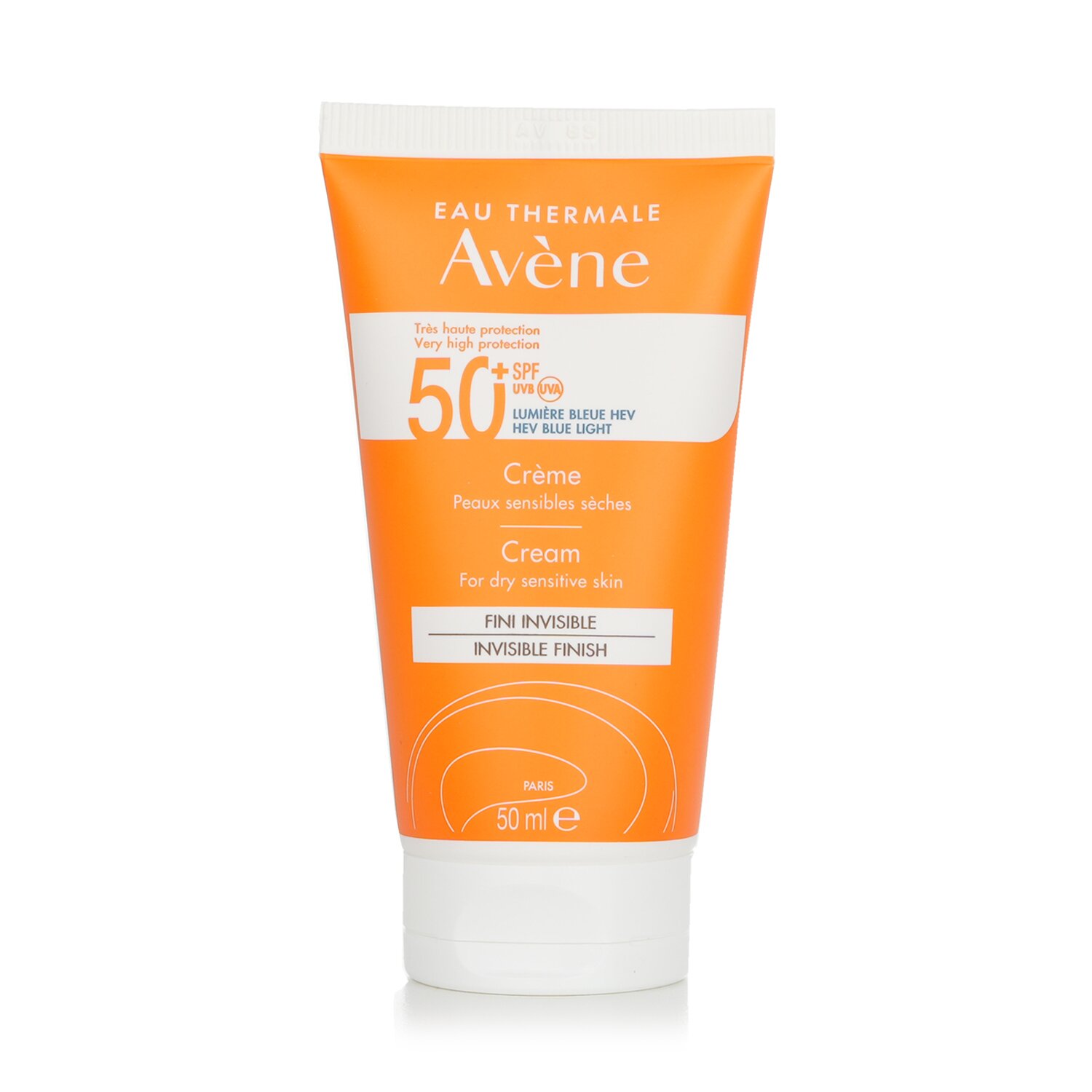 Avene Creme de proteção muito alta SPF50+ - para pele seca e sensível 50ml/1.7oz