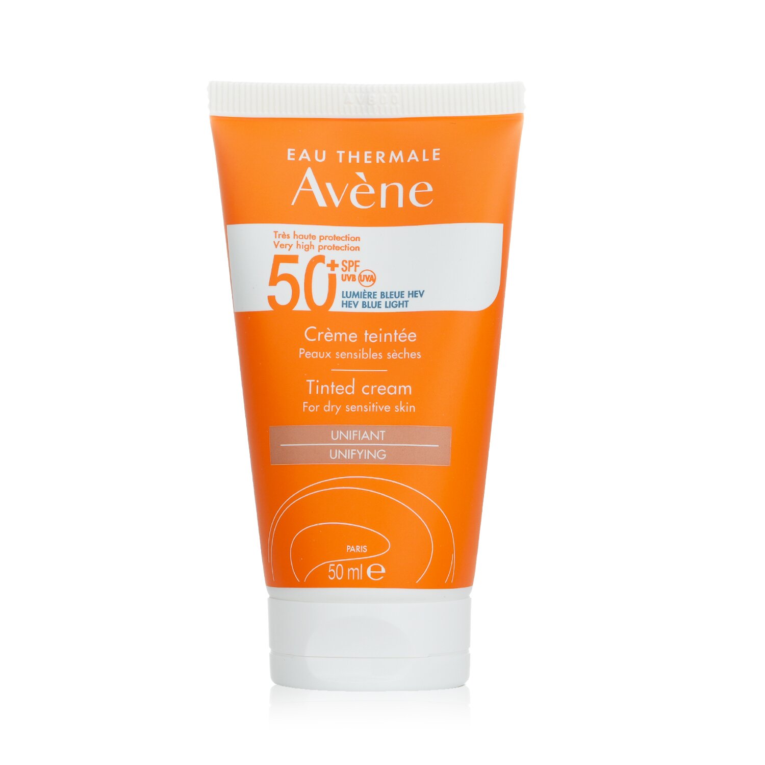 Avene Very High Protection Tinted Cream SPF50+ - For Dry Sensitive Skin 50ml/1.7oz