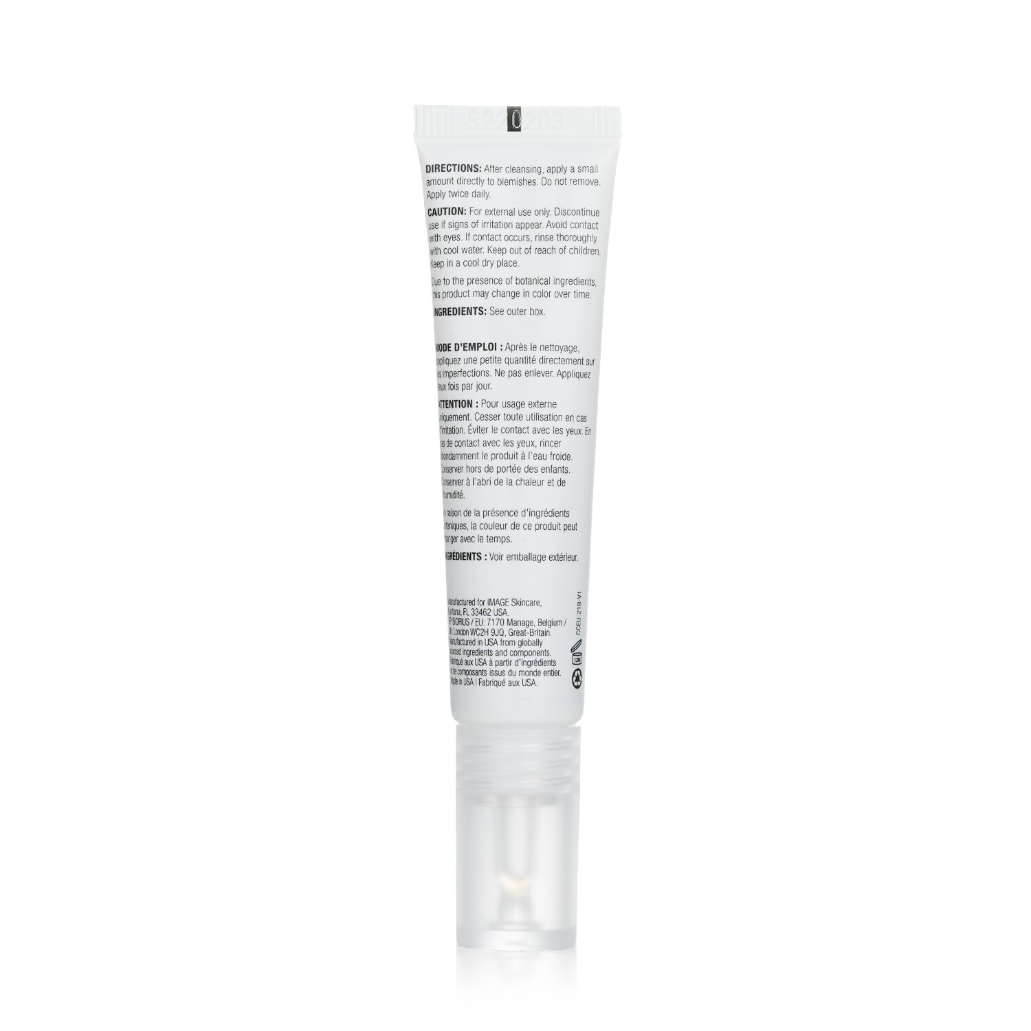 Image Clear Cell Clarifying Salicylic Blemish Gel 14g/0.5oz