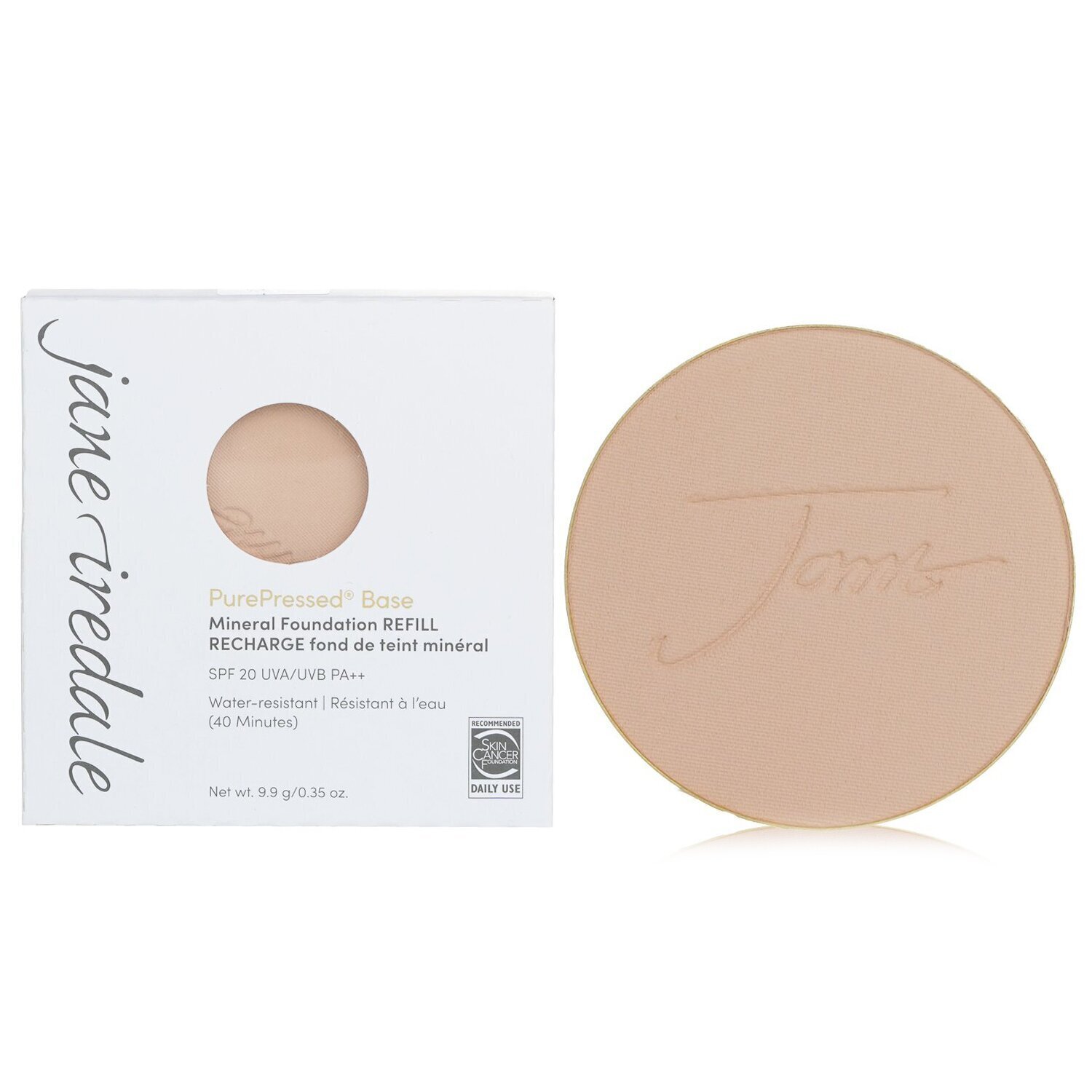 Jane Iredale PurePressed Base Mineral Foundation Refill SPF 20 9.9g/0.35oz