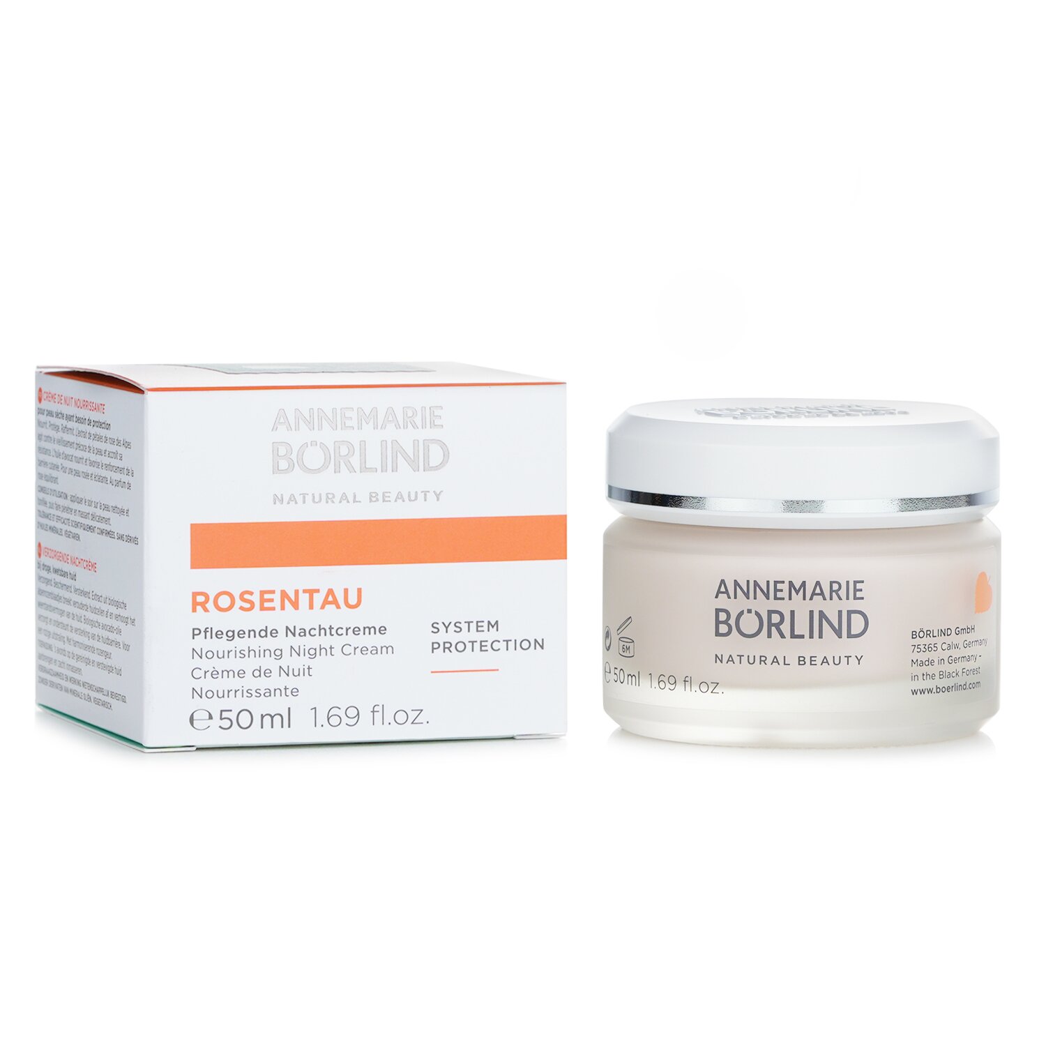 Annemarie Borlind Rosentau System Protection Nourishing Night Cream 50ml/1.69oz