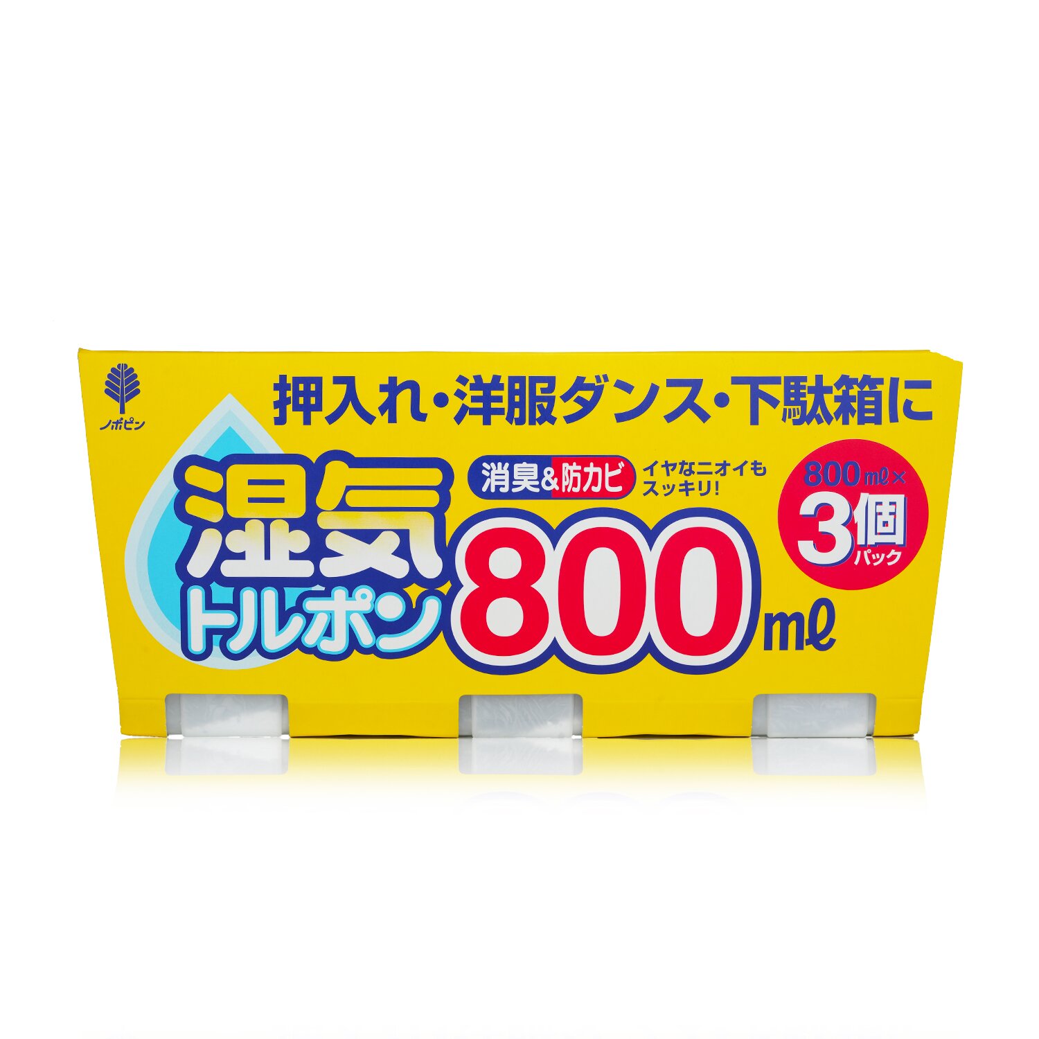 Kokubo مزيل الرطوبة الجامبو 3pcsx800ml