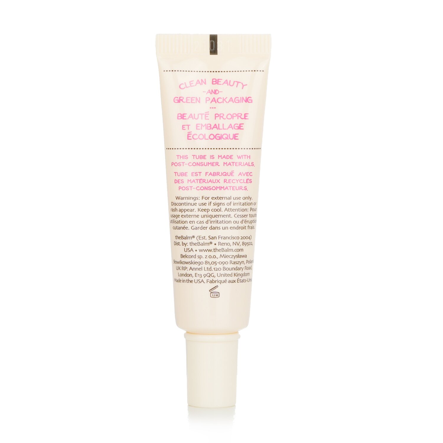 TheBalm Anne T. Dotes Eyeshadow Primer 11.8ml/0.39oz