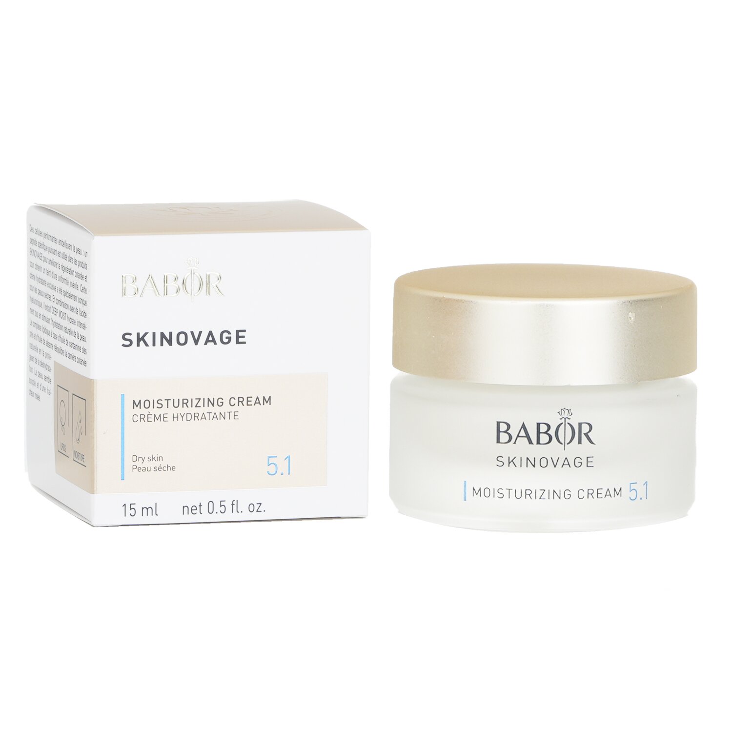 Babor Skinovage Moisturizing Cream 5.1 - For Dry Skin 15ml/0.5oz