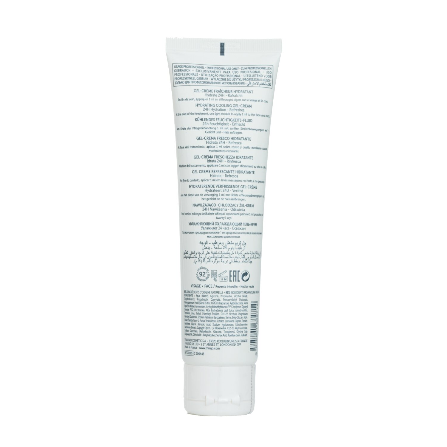 Thalgo Source Marine Hydrating Cooling Gel-Cream (Salon Size) 100ml/3.38oz