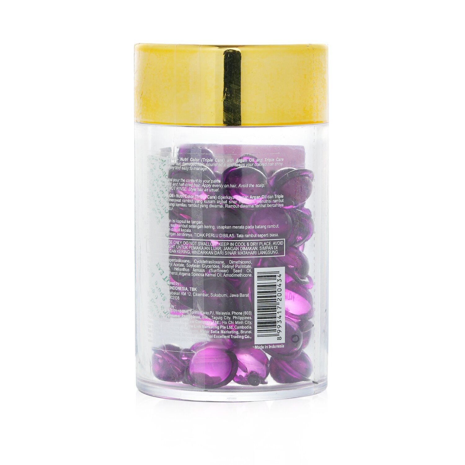 Ellips Hair Vitamin Oil - Nutri Color 50capsules x1ml