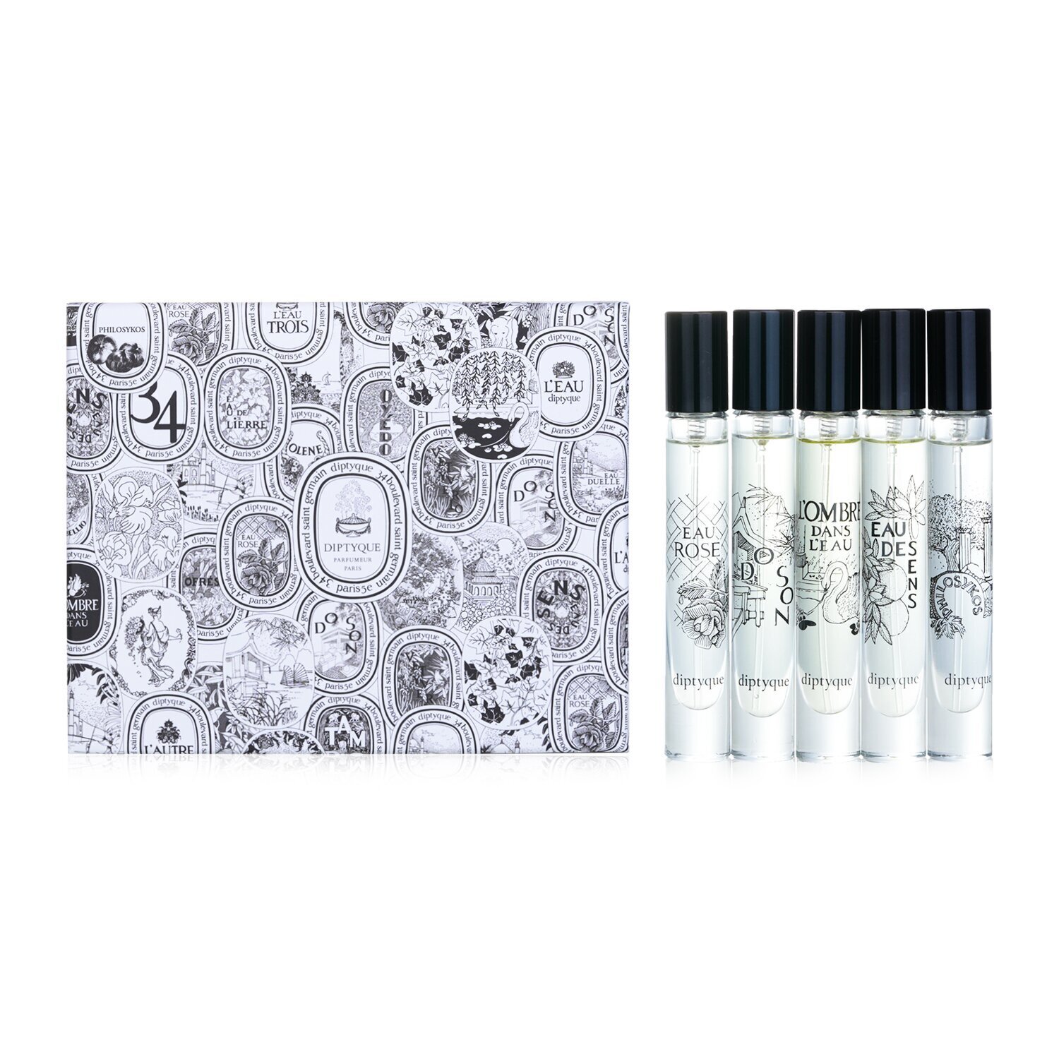 Diptyque Discovery Set (5x Eau De Toilette) 5x7.5ml/0.25oz