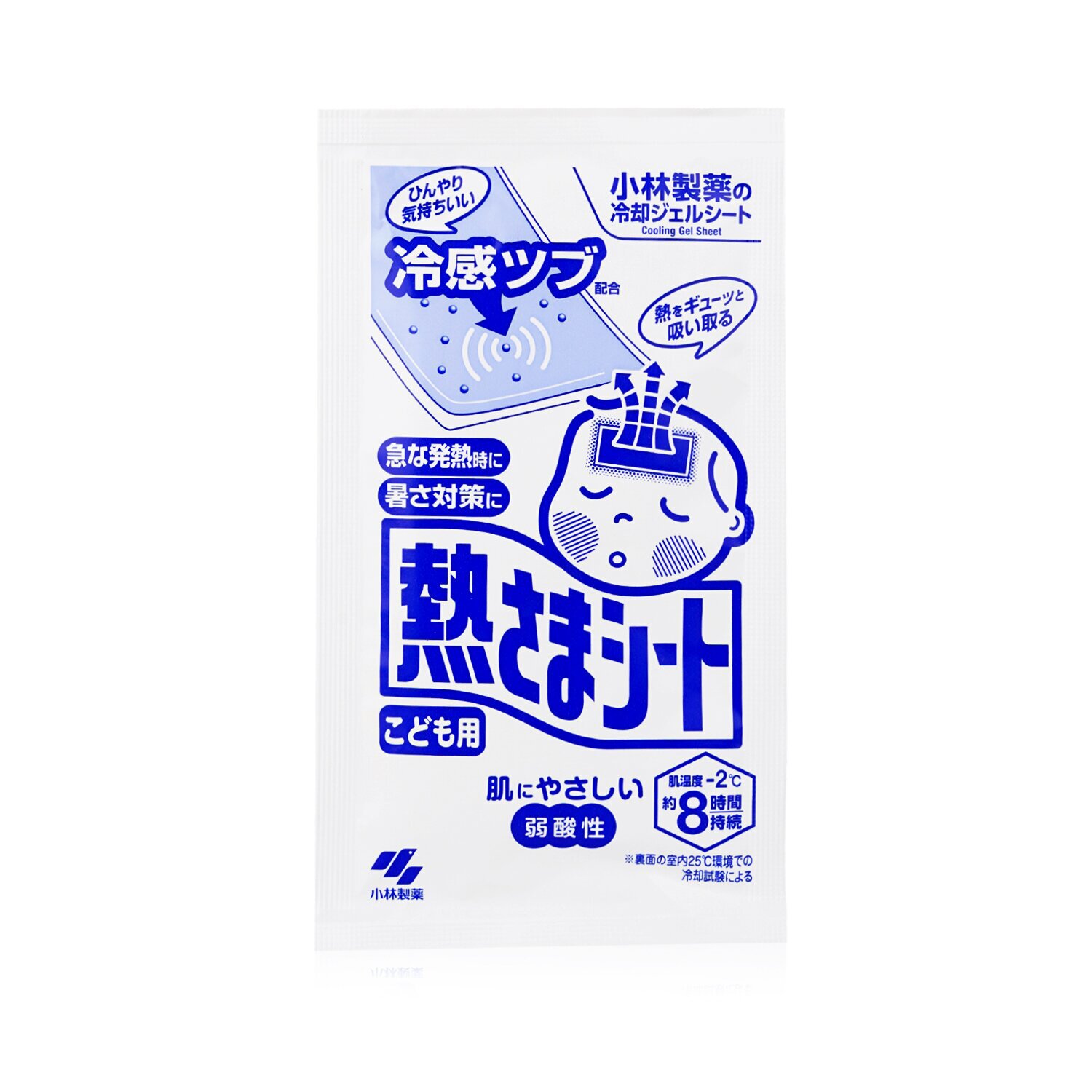 Kobayashi Netsusama Cooling Gel Sheet For Child 6pcs