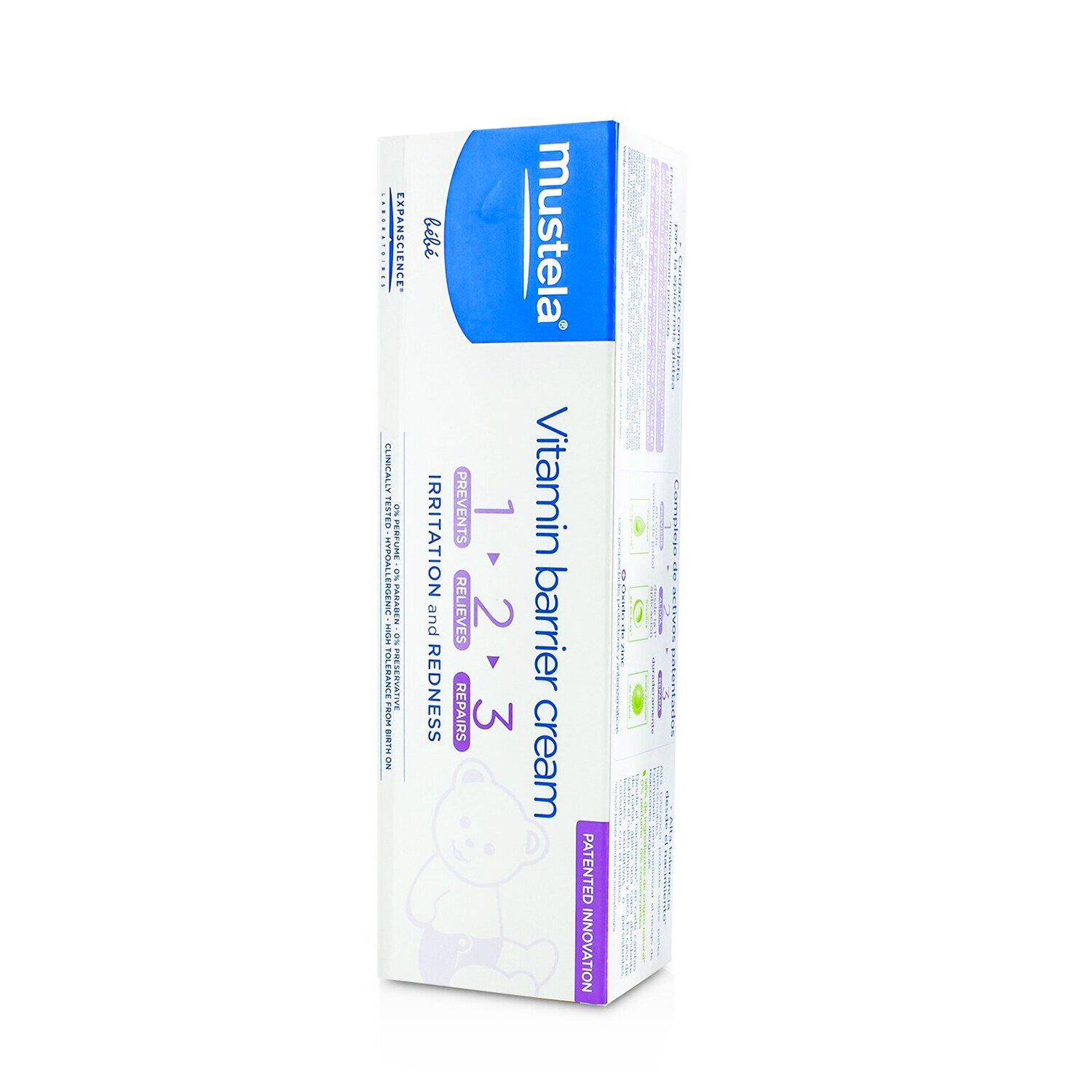 Mustela Vitamin Barrier Cream Trio Set 3x100ml/3.88oz