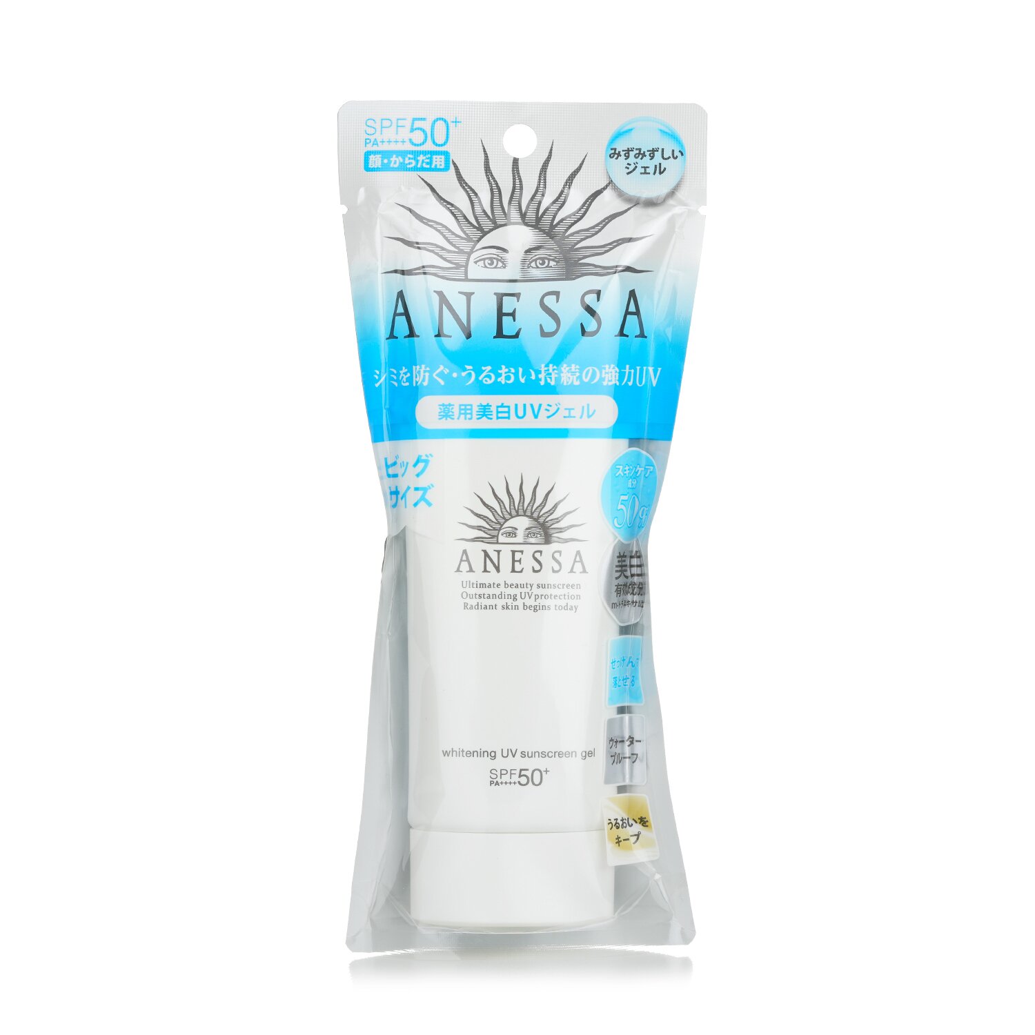 Anessa Whitening UV Sunscreen Gel SPF50 90g/3oz