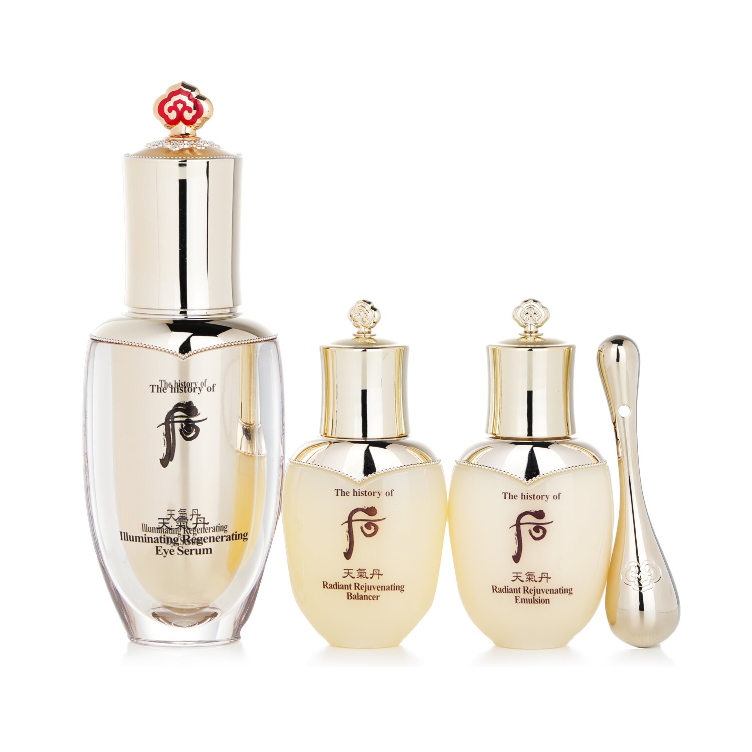 Whoo (The History Of Whoo) Cheongidan Illuminating Regenerating Eye Serum Special Set (Exp. Date: 02/2023) 4pcs