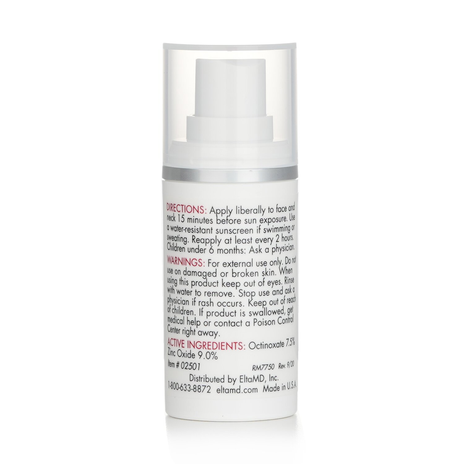EltaMD UV Clear Facial Sunscreen SPF 46 - For Skin Types Prone To Acne, Rosacea & Hyperpigmentation (Miniature) 14g/0.5oz