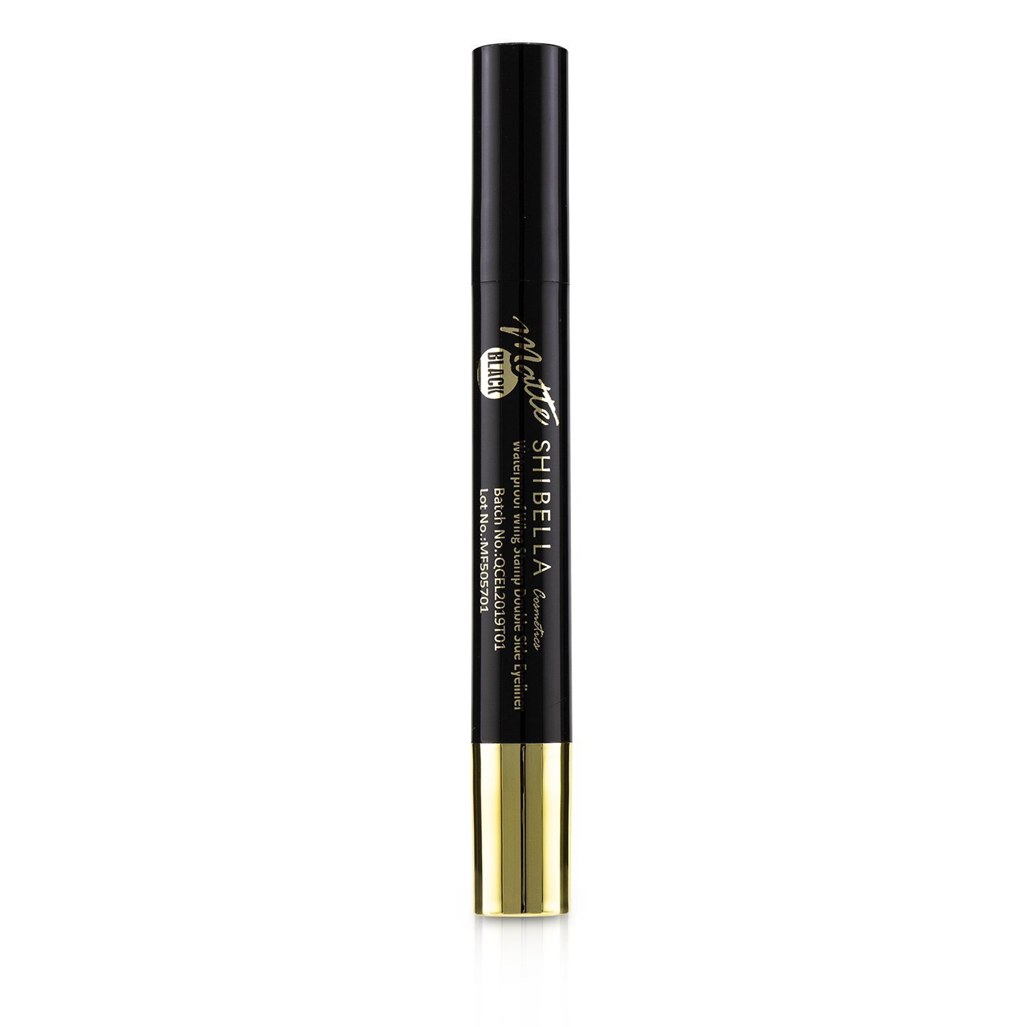 SHIBELLA Cosmetics Waterproof 24 Hours Long Lasting Wing Stamp Eyeliner Double Side Eyeliner – Thick Stamp 4.5ml/0.1587oz