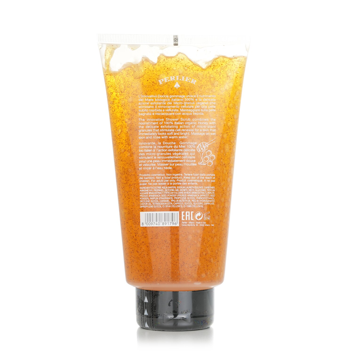 Perlier Honey Miel Shower Scrub 250ml/8.4oz
