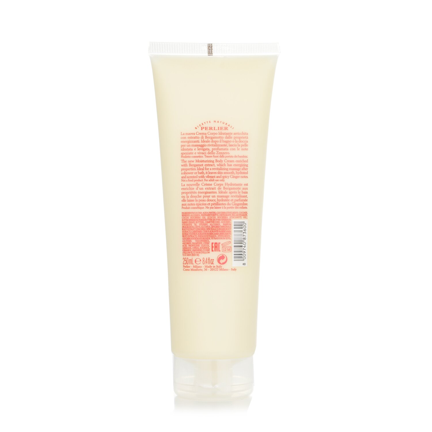 Perlier 培禮雅  生姜保濕身體乳 250ml/8.4oz