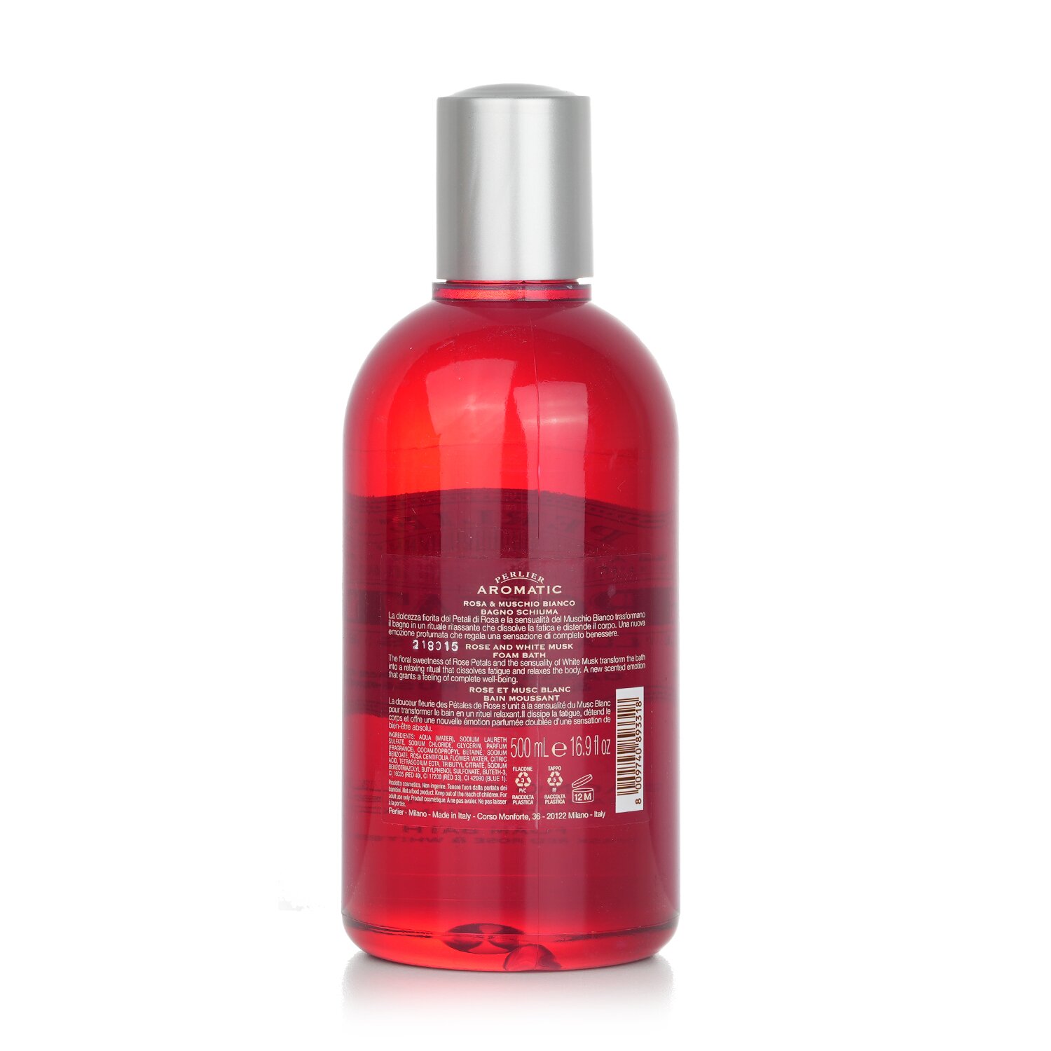 Perlier Aromatický sprchový gel Damask Red Rose & White Musk 500ml/16.9oz