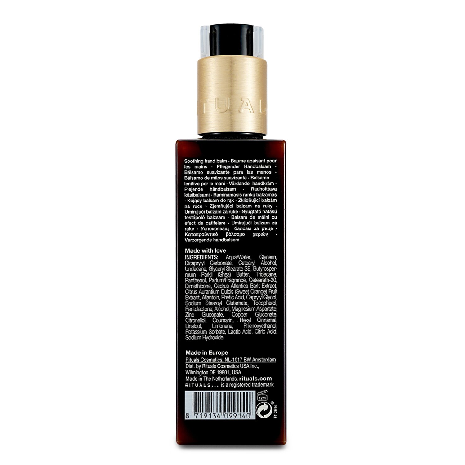 Rituals The Ritual Of Mehr Caring Hand Balm 175ml/5.9oz
