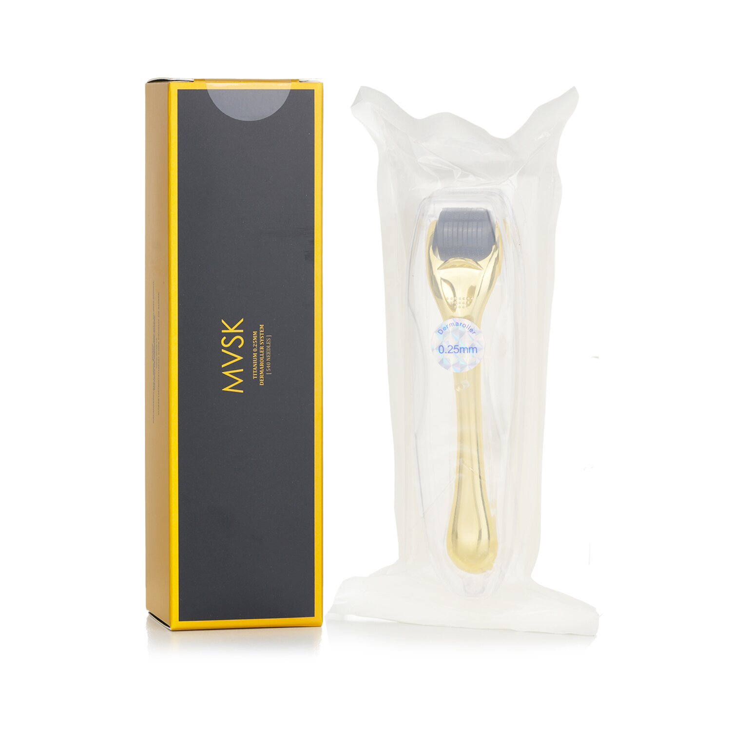 MVSK Titanium 0.25mm Dermaroller System (540 Needles) 1pc