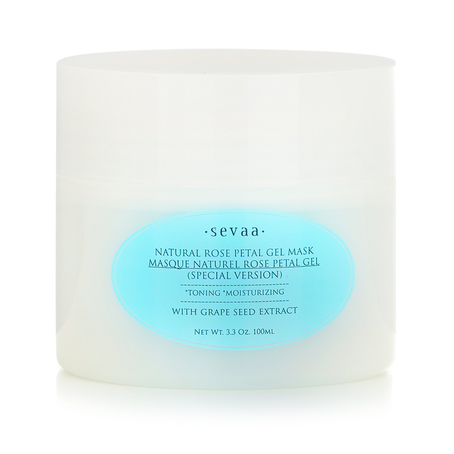 Sevaa Natural Rose Petal Gel Mask 100ml/3.3oz