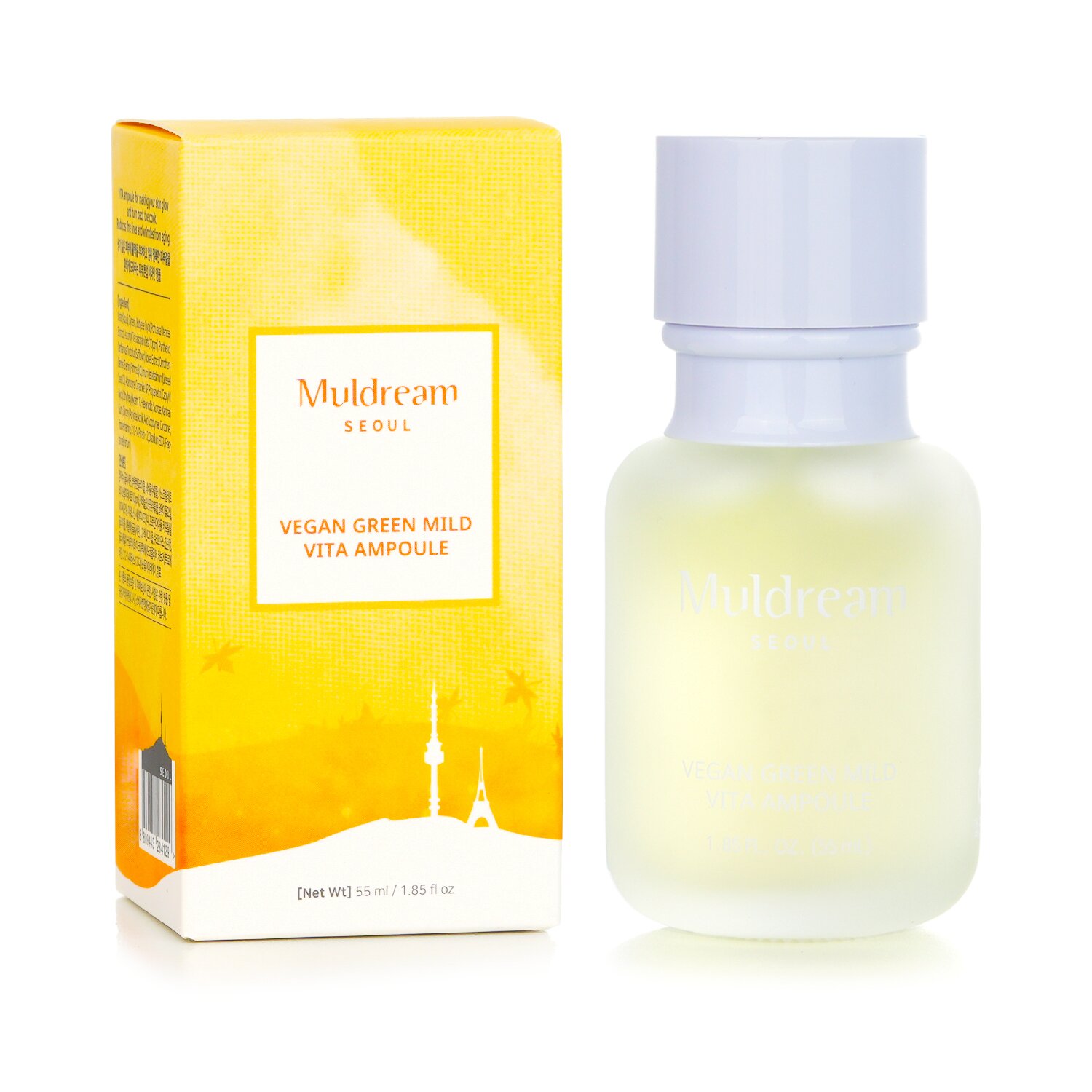 Muldream Vegan Green Mild Vita Ampoule 55ml/1.85oz