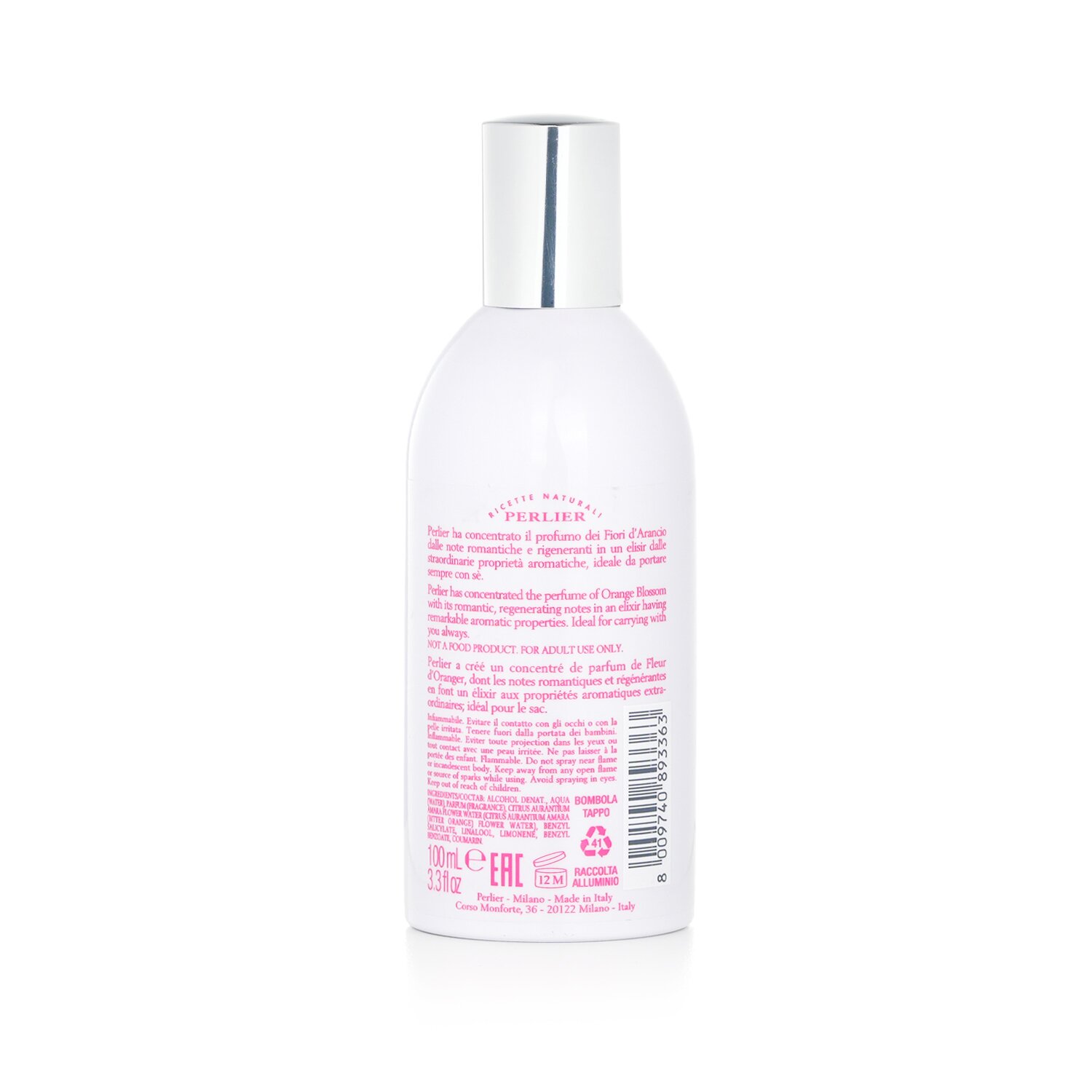 Perlier Orange Blossom Elixir Perfume Spray 100ml/3.3oz