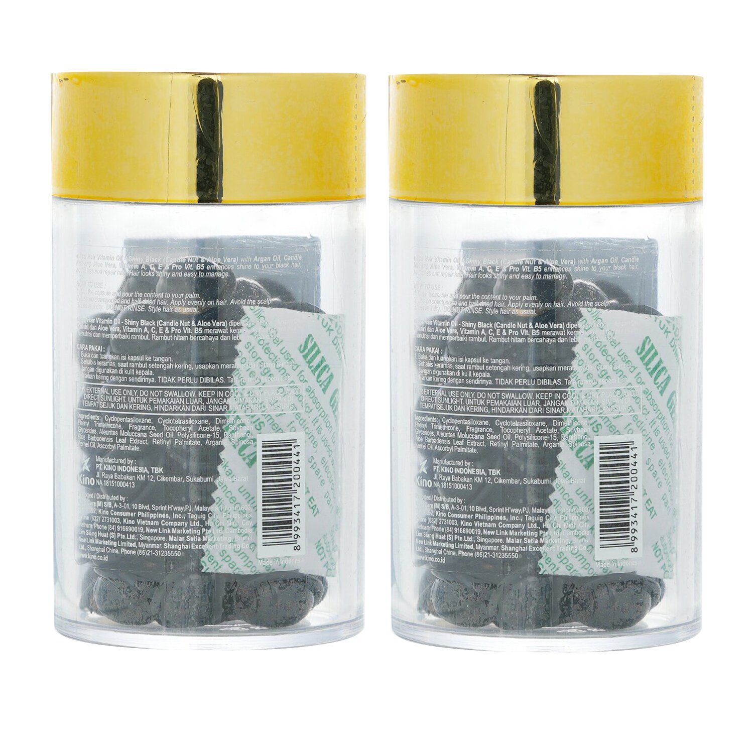 Ellips Hair Vitamin Oil - Shiny Black 2x50capsules