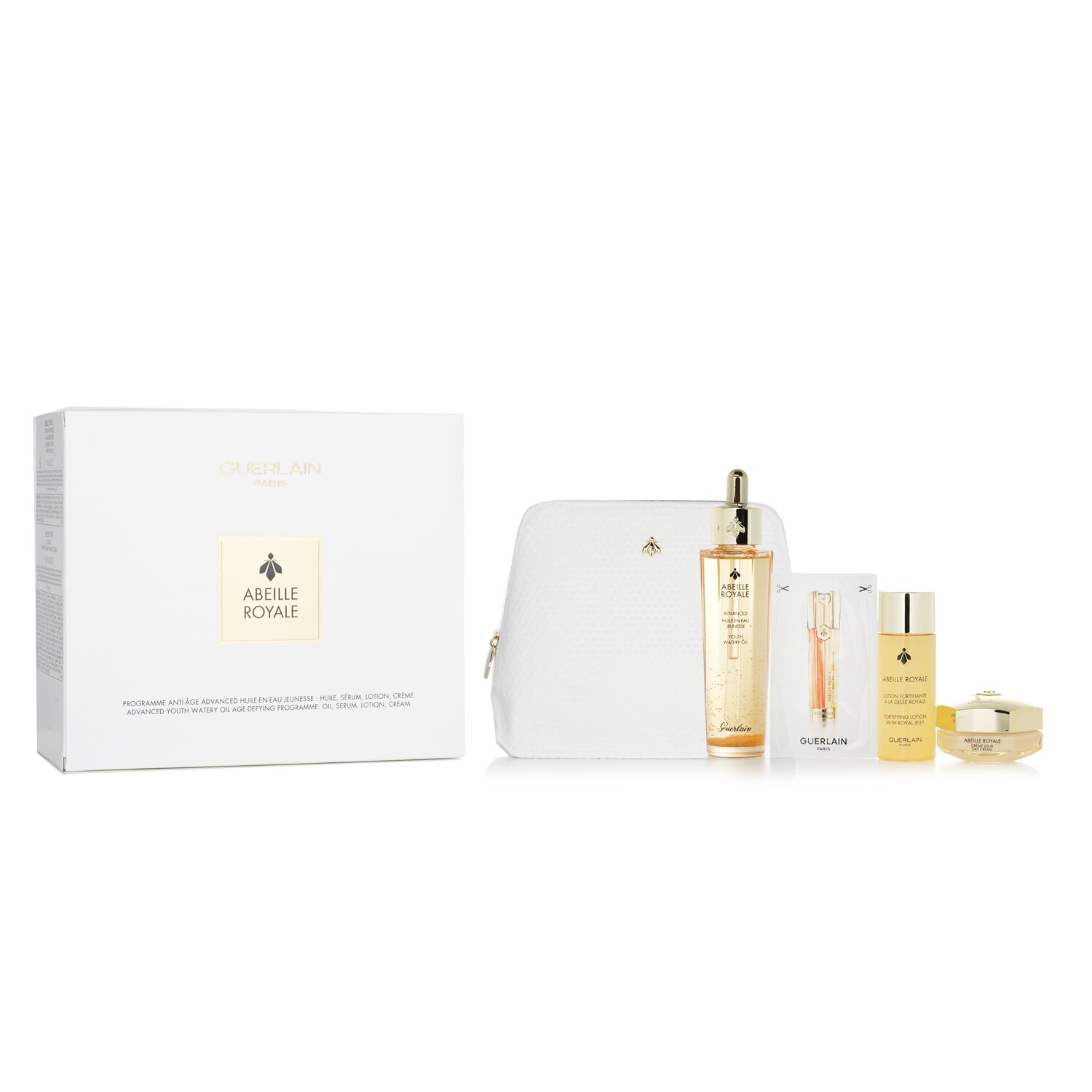 Guerlain 嬌蘭 升級版水凝抗衰老套裝 4pcs+1bag