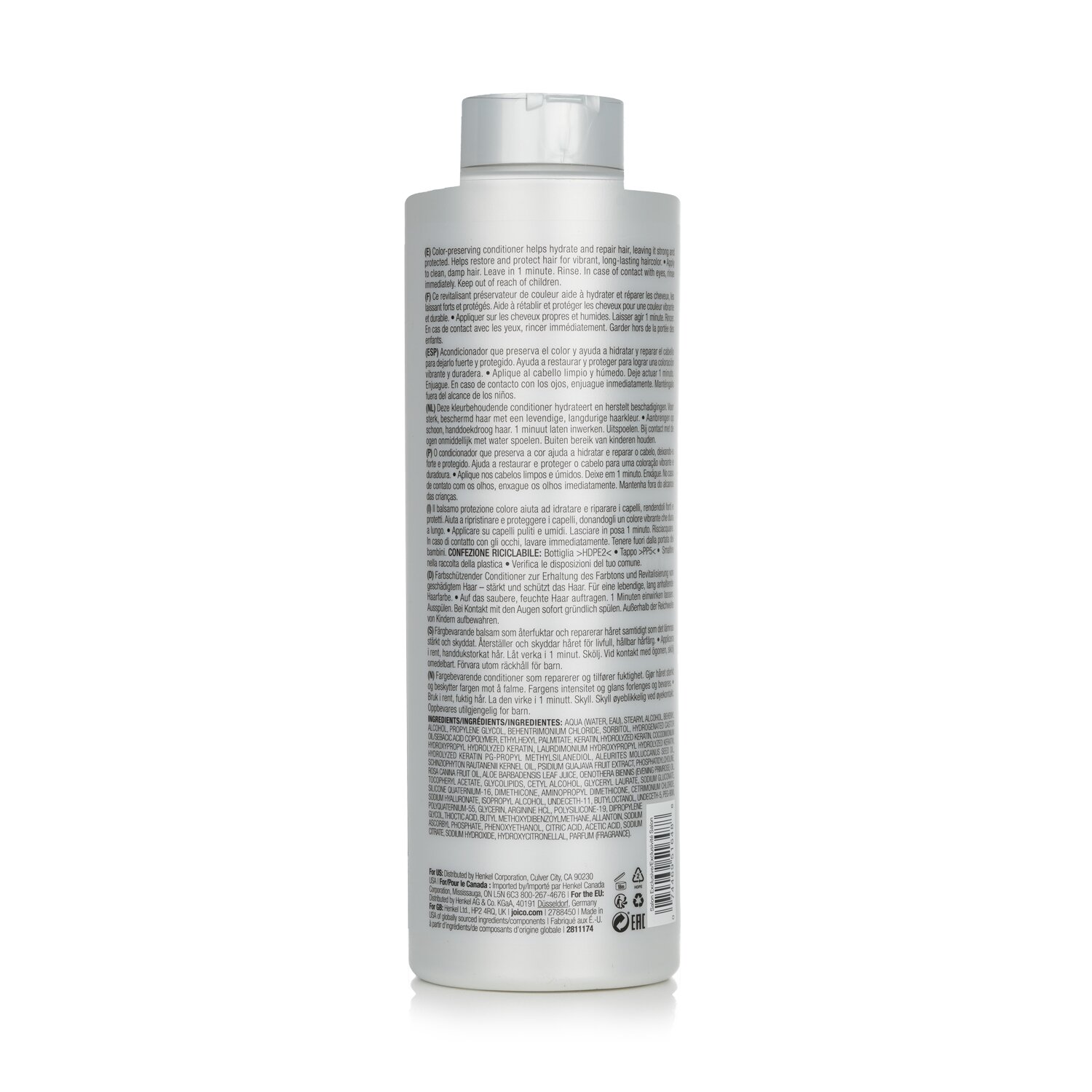 Joico K-Pak Color Therapy Color-Protecting Conditioner (To Preserve Color & Repair Damaged Hair) 1000ml/33.8oz