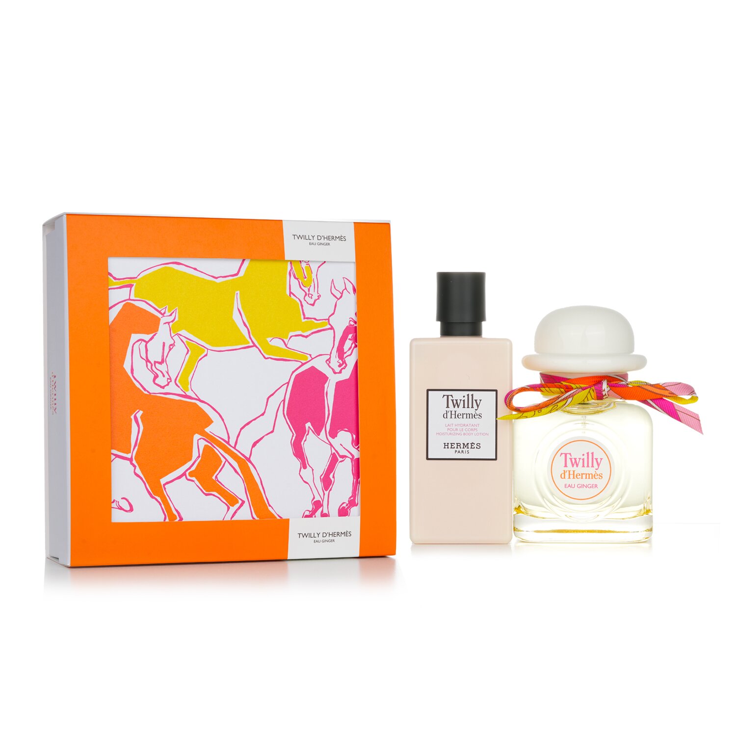Hermes 愛馬仕  絲意淡薑香水套裝 2pcs