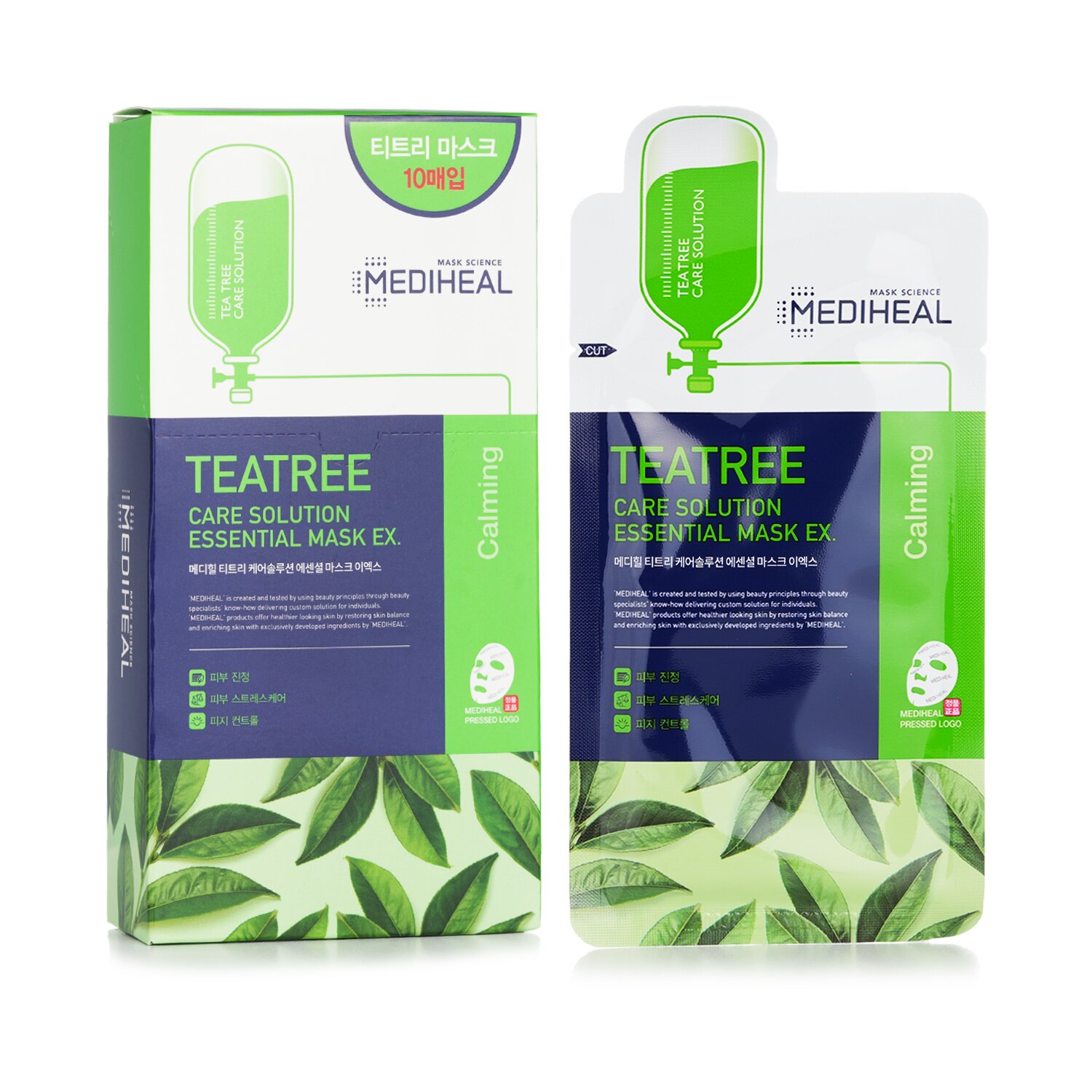 Mediheal Tea Tree Care Solution Essential Mask EX. 10pcs