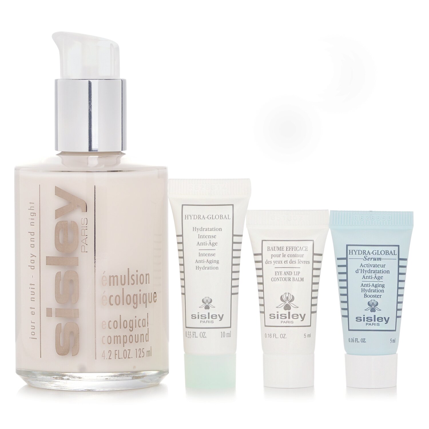 Sisley (For TKOF - Sara Ele) ) Emulsion Ecologique Set : Ecologique Emulsion 125ml + Serum 5ml + Hydration 10ml + Baume Efficace 5ml(Random Packaging) 4pcs