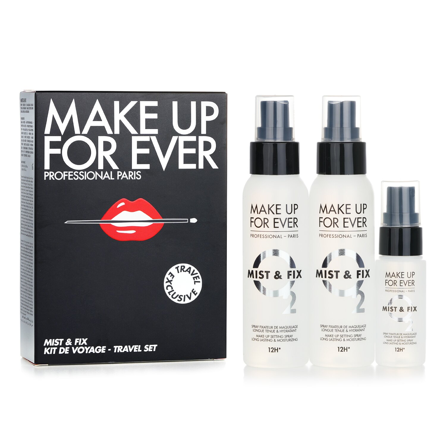 Make Up For Ever Mist & Fix Travel Set 3pcs