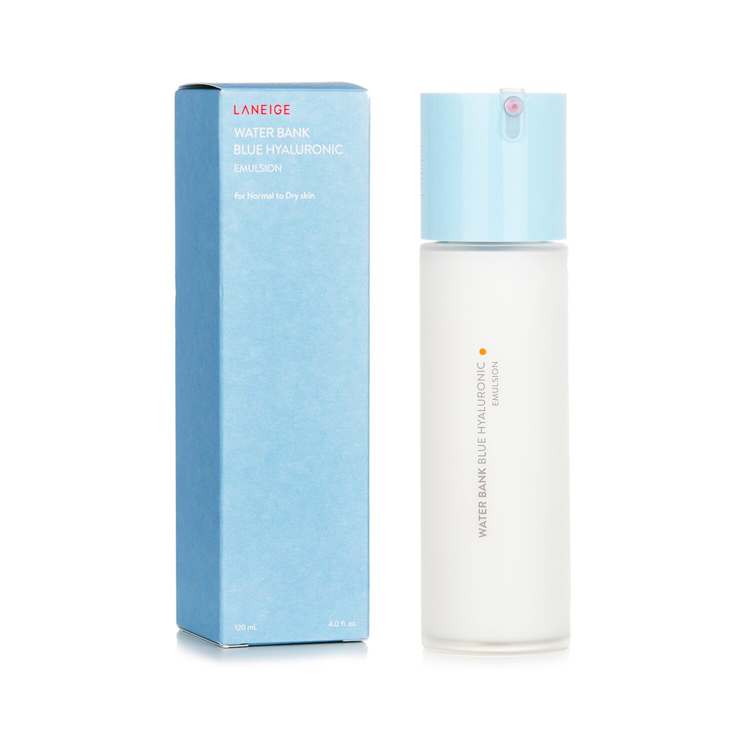 Laneige  Water Bank Blue Hyaluronic Emulsion (Cho Da Thường Đến Da Khô) 120ml/4oz