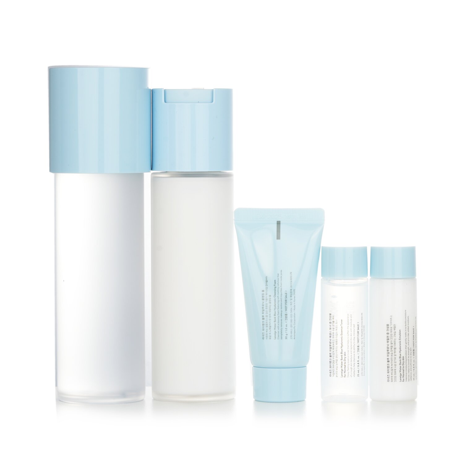 Laneige Water Bank Blue Hyaluron 2 lépéses esszenciális készlet (normál és száraz bőrre) 5pcs