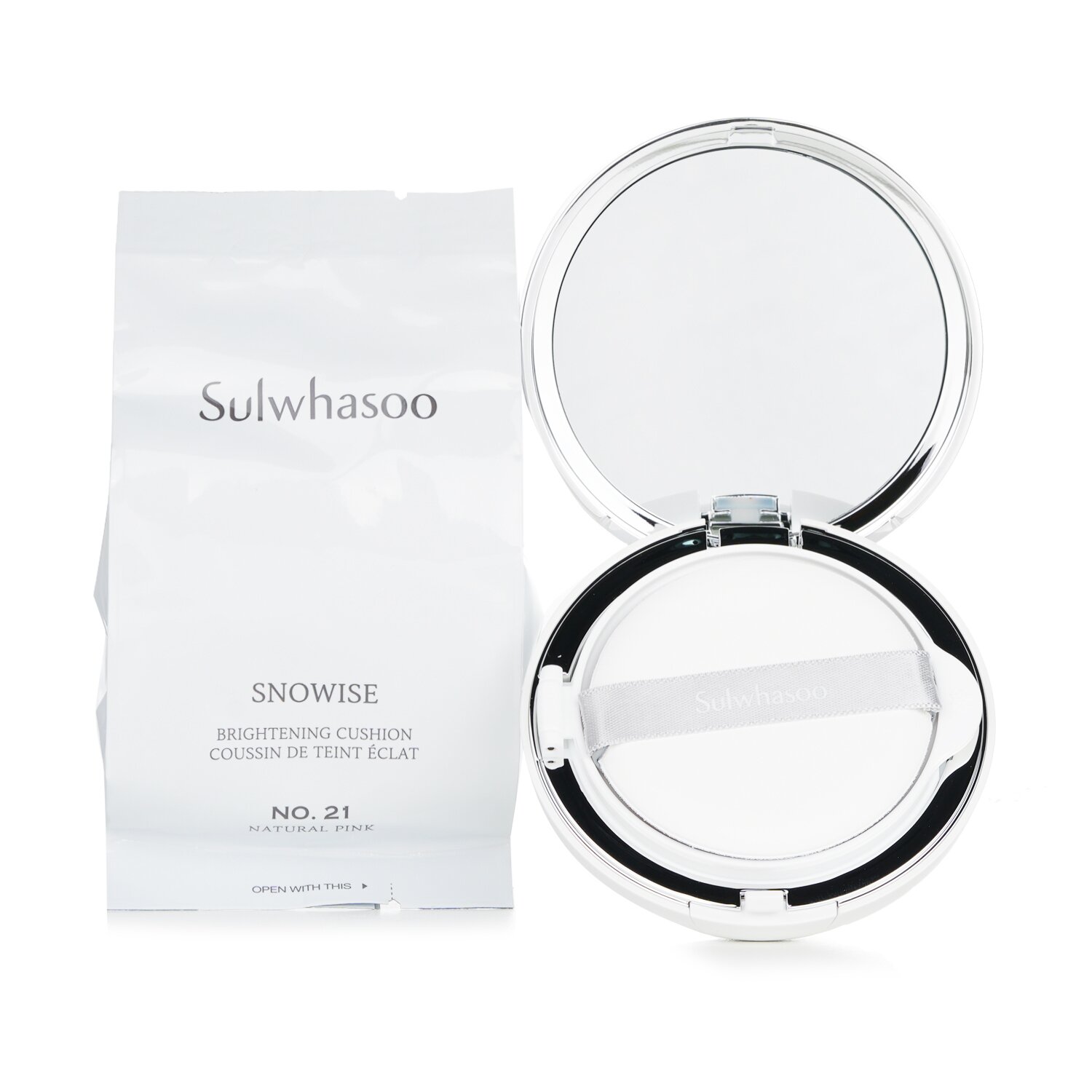 Sulwhasoo Snowise Brightening Cushion SPF50 With Extra Refill 2x14g/0.98oz
