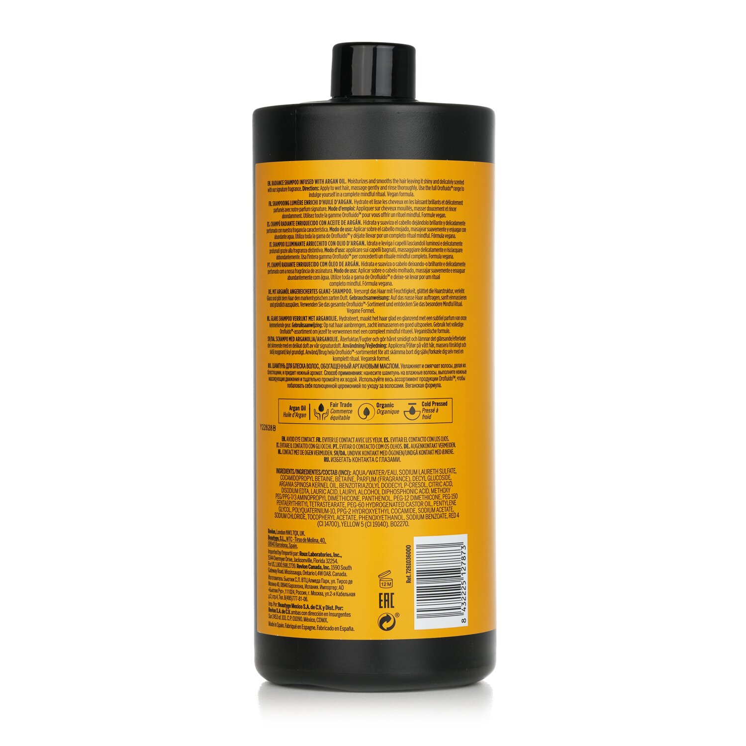 Orofluido Radiance Argan Shampoo 1000ml/33.8oz