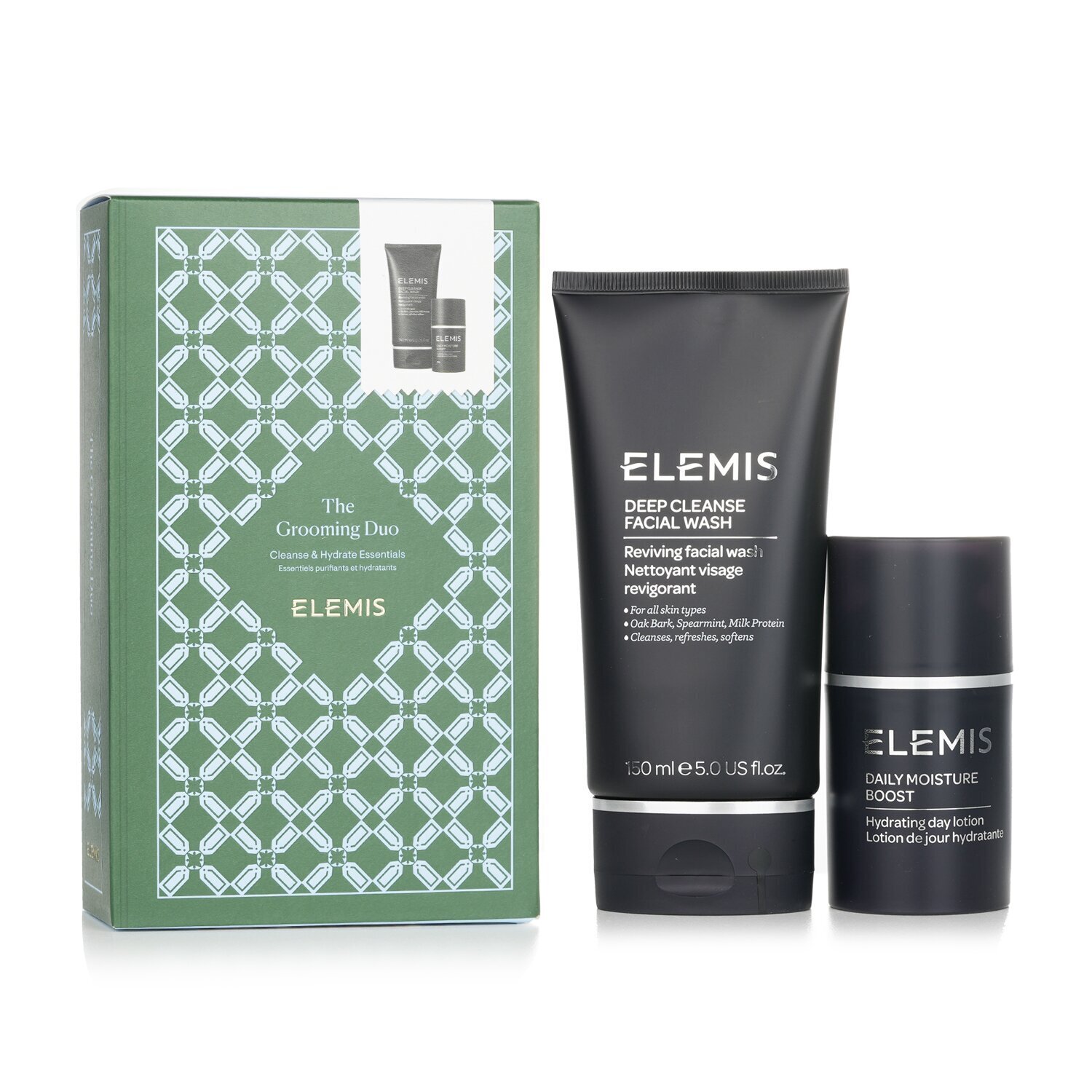 Elemis The Grooming Duo​ Cleanse & Hydrate Essentials Set 2pcs