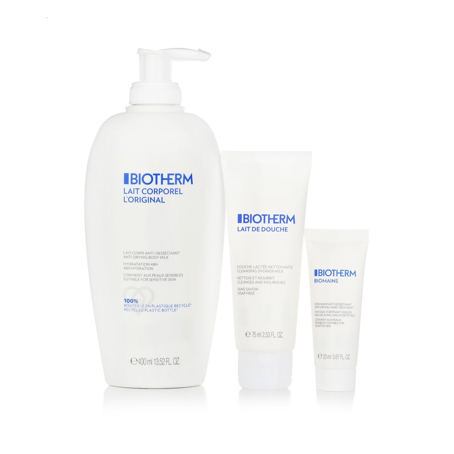 Biotherm Body Milk Set 3pcs