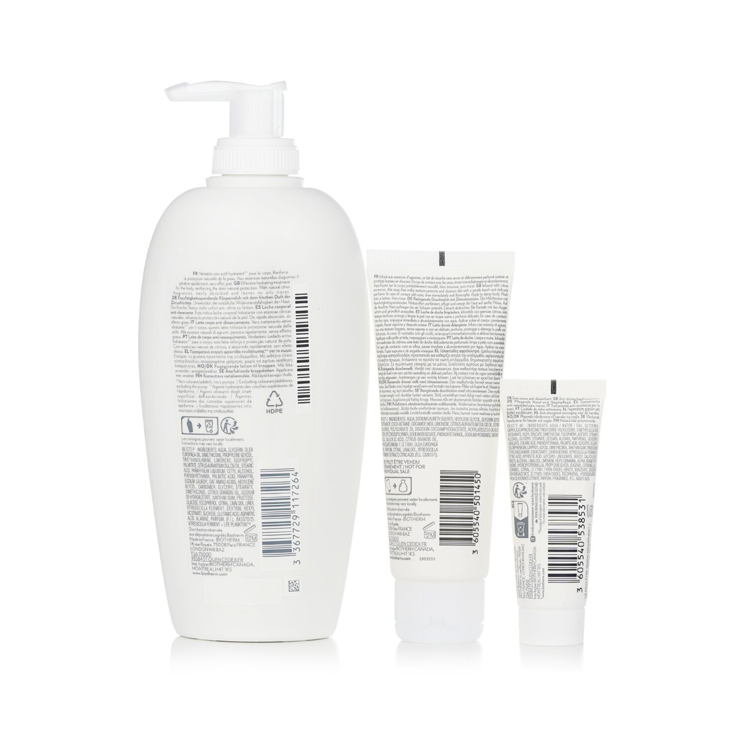 Biotherm Body Milk Set 3pcs